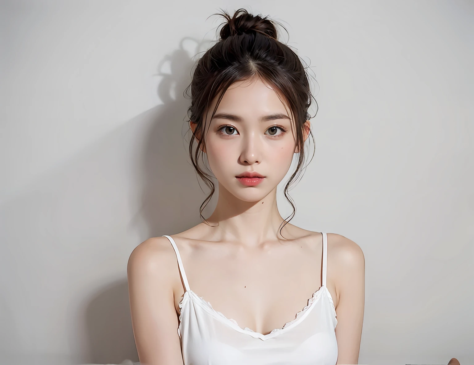 Beautiful bun hair