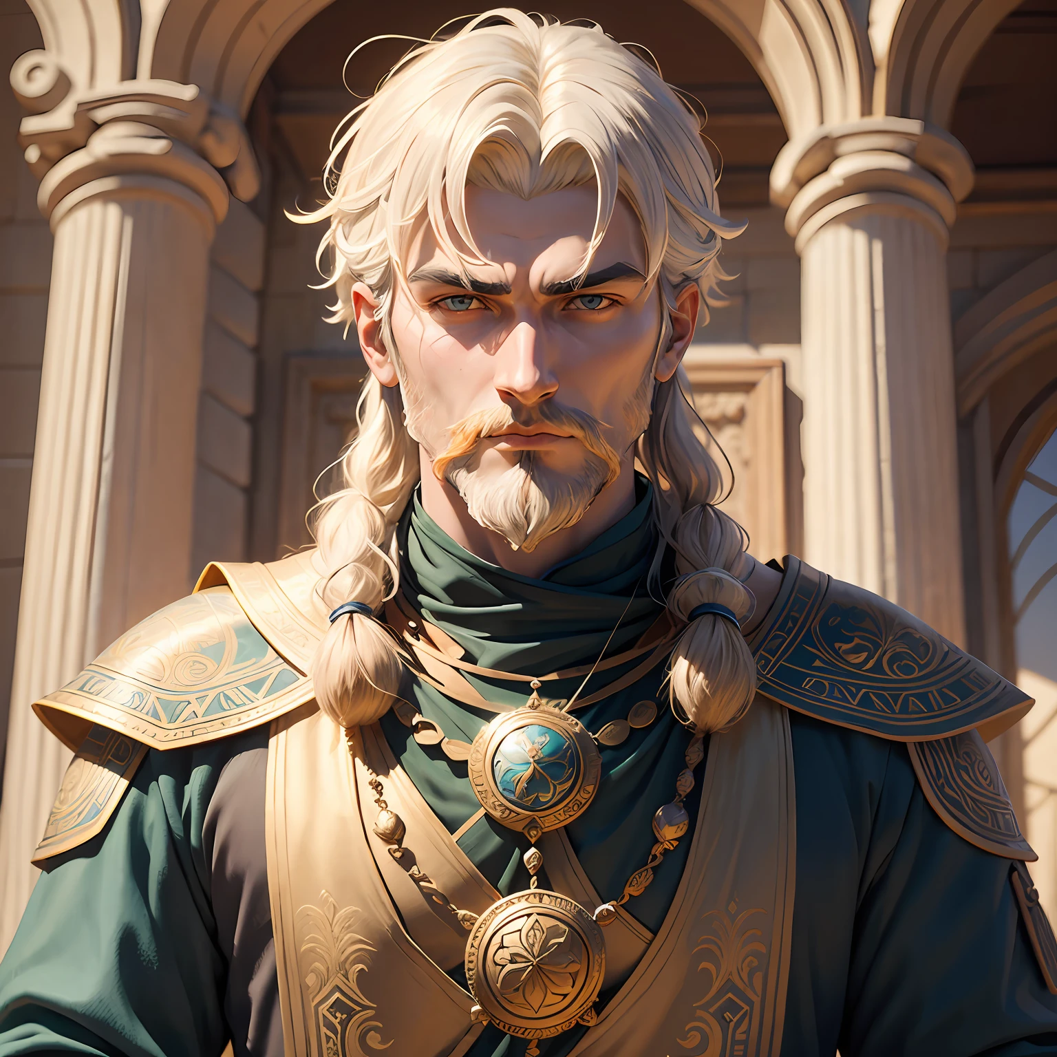 Zeno of Scythian Stoic Philosopher. fractal details, depth of field, HOF, hall of fame, vibrant, ((MASTERpiec)) . --auto