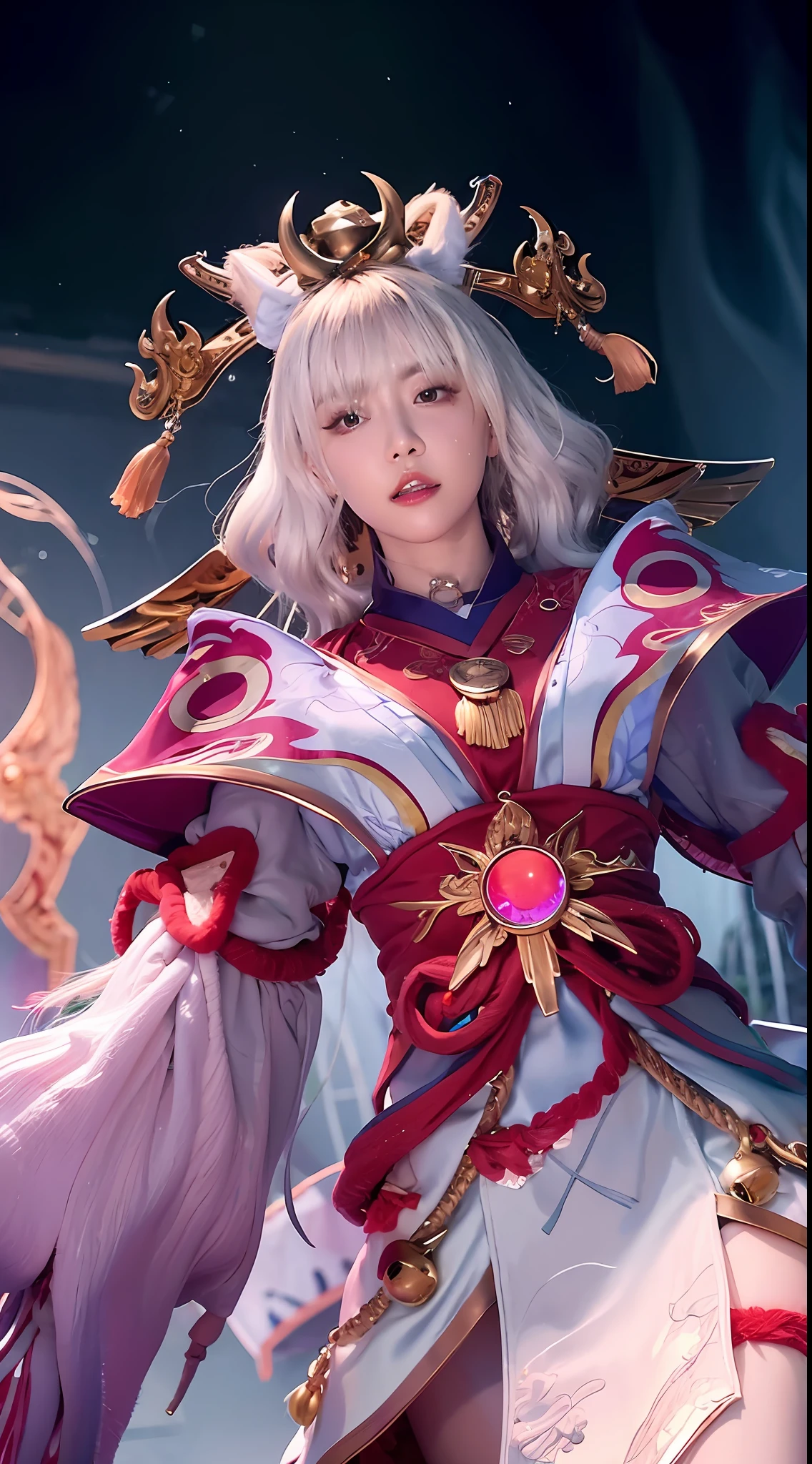 In a captivating image, an elegant woman clad in a white Chinese gown glides through the sky atop a mythical Chinese dragon. As they traverse the heavens, her flowing gown and the dragon's iridescent scales create a mesmerizing vision of harmony and otherworldly beauty. 
hdr, (photorealism, masterpiece quality, best quality), , pureerosface_v1,ulzzang-6500-v1.1,