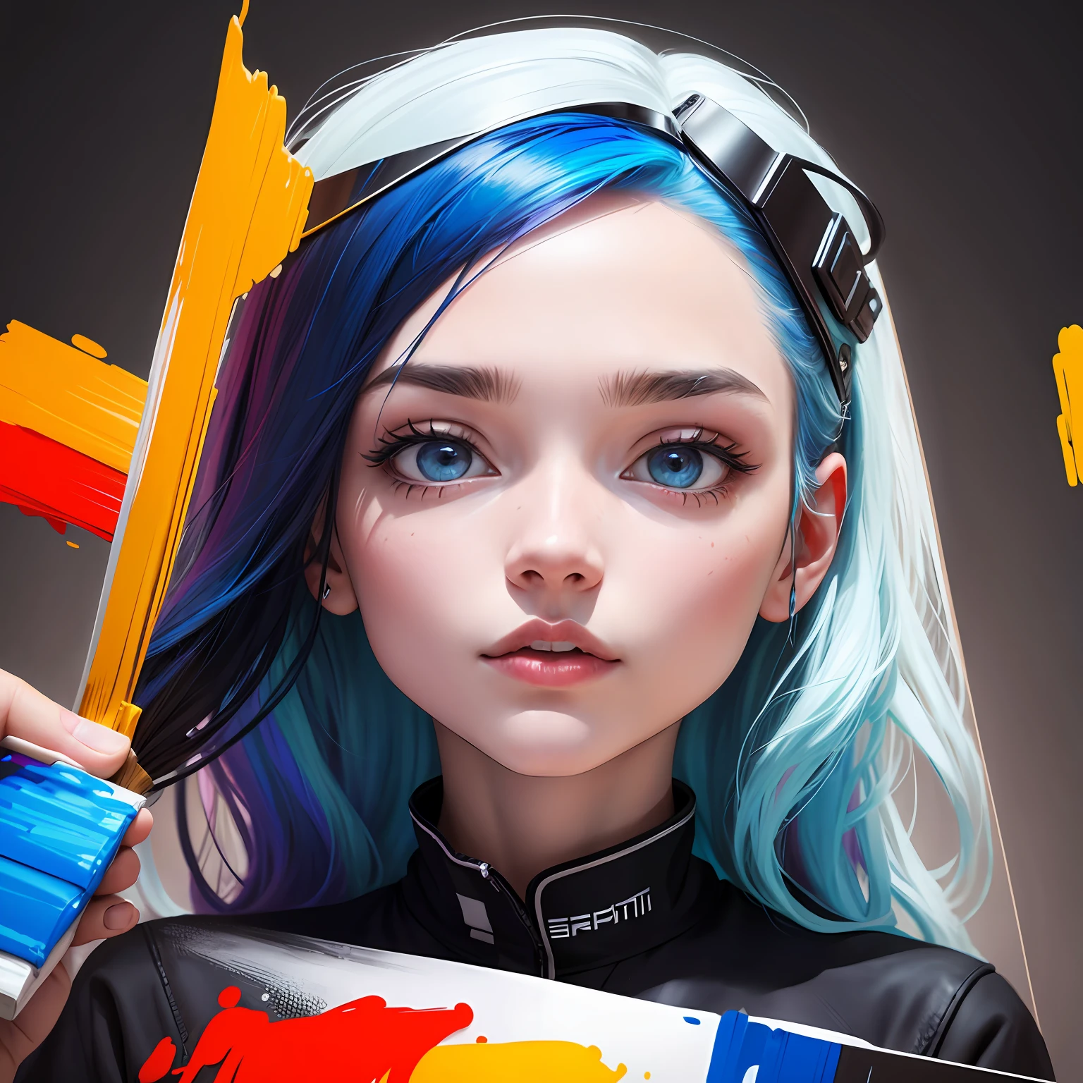 Paint unlimited of yourself HD 8K --auto