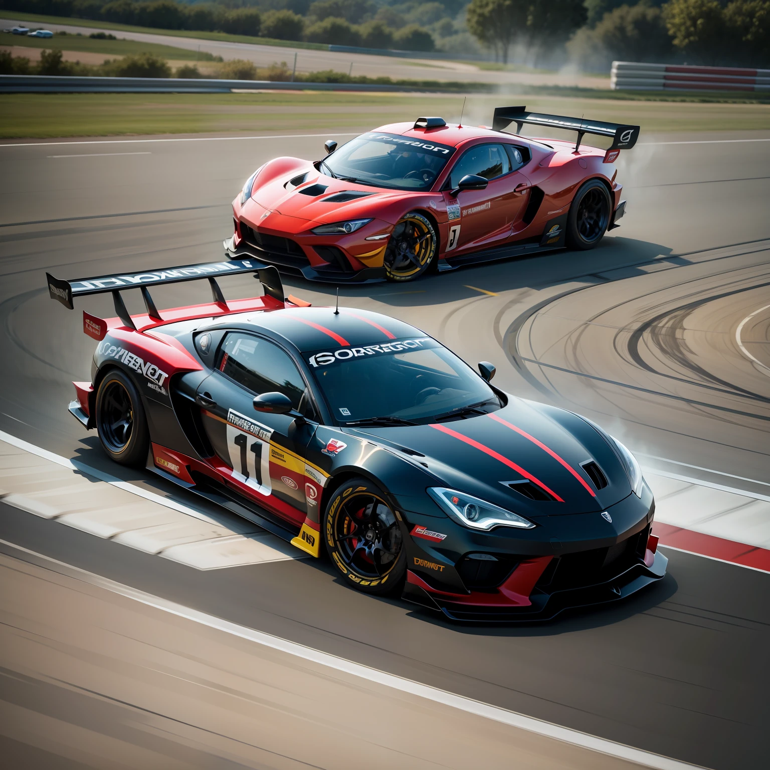 Sports Car Racing Showdown Final Trophy High Speed Speed --auto