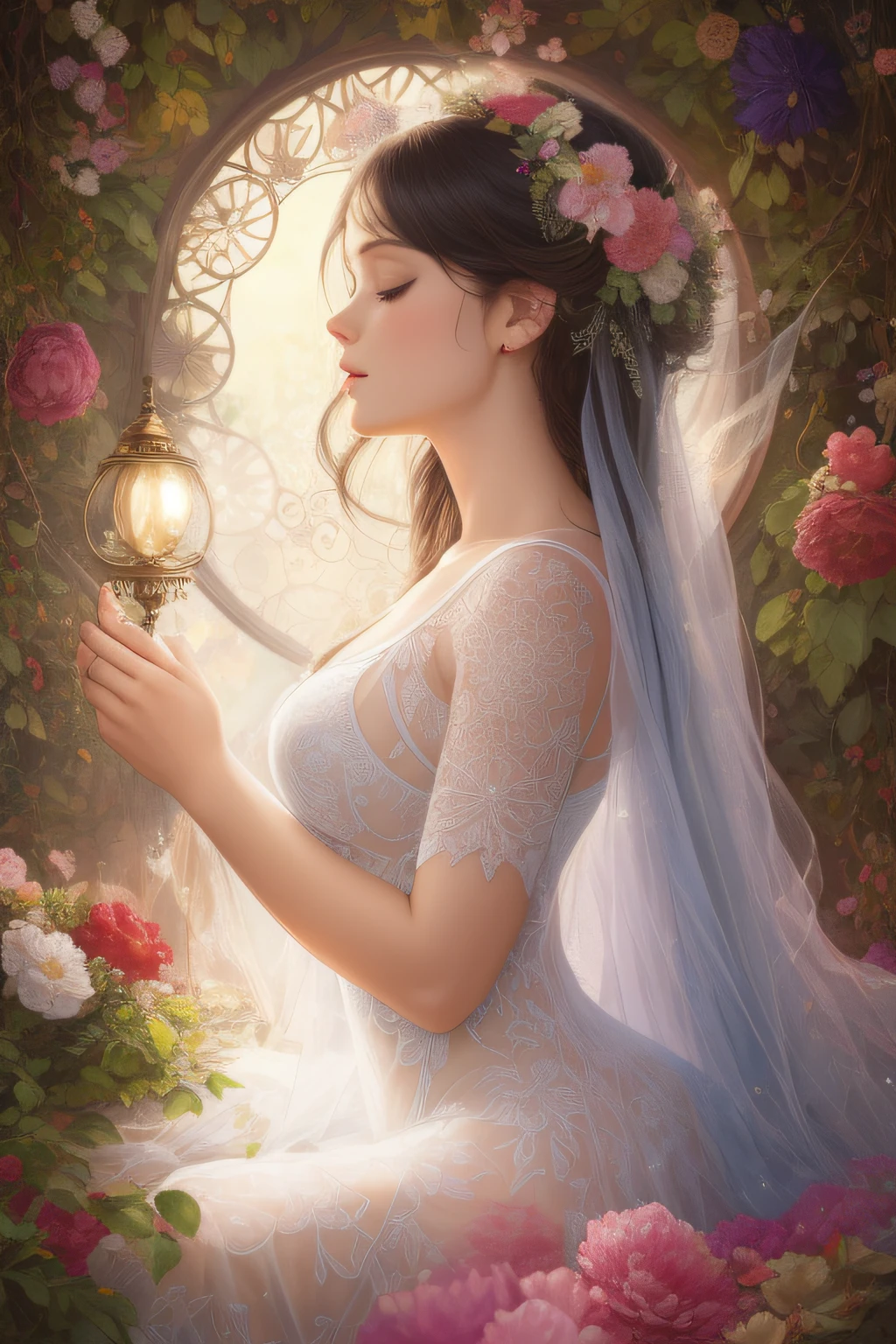 ((gorgeous princess)), (with long flowing white hair), (bright and beautiful eyes), (side profile), trend on art station, flower of hope by Jean-Honor Fragonard, Peter mohrbacher, super Detailed, crazy detail, stunning, intricate, elite, art nouveau, ornate, liquid wax, elegant, luxurious, Greg Rutkowski, ink style, sticker, vector art beautiful character design, double exposure shot, luminous design, winning entry, masterpiece, amoled black background,1sexy girl with forest clothes, flowers, leaves, mandalas, fractal,, Sleeping Beauty, by Bella🦋 full body, beautiful girl sleeping, room with mirror, girl sleeping on bed and sheets, old clock and lamp on table, full body, black hair, Transparent clothing,open legs, view of pubic hair, 1 sexy girl in transparent forest clothes,exposed breasts, open transparent t-shirt,mandala and flower tattoos, La mejor calidad, Obra maestra, llustration, muy delicado y hermoso, muy detallado, CG, Unidad, Fondo de pantalla de 8k, ridiculous, huge filesize, lente muy ancha, Luz suave,Sleeping Beauty, by Bella🦋 full body, beautiful girl sleeping, full body, black hair, Transparent clothing, slight smile,, open legs, view of pubic hair, 1 sexy girl in transparent forest clothes,exposed breasts, open transparent t-shirt,mandala and flower tattoos, La mejor calidad,sexy pose, provocative pose, full body,Reloj antiguo flotante, Antique lamp, salpicar,pose seductora, Pubic Hair Visible, senos visibles,art by Sakimichan,seductive pose, visible pubic hair, breasts visible,full body, black hair, Transparent clothing, slight smile,Jean-Baptiste Monge style, bright, beautiful , splash, Glittering , cute and adorable, filigree, , rim lighting, lights, extremely , magic, surreal, fantasy, digital art, , wlop, artgerm and james jean,
