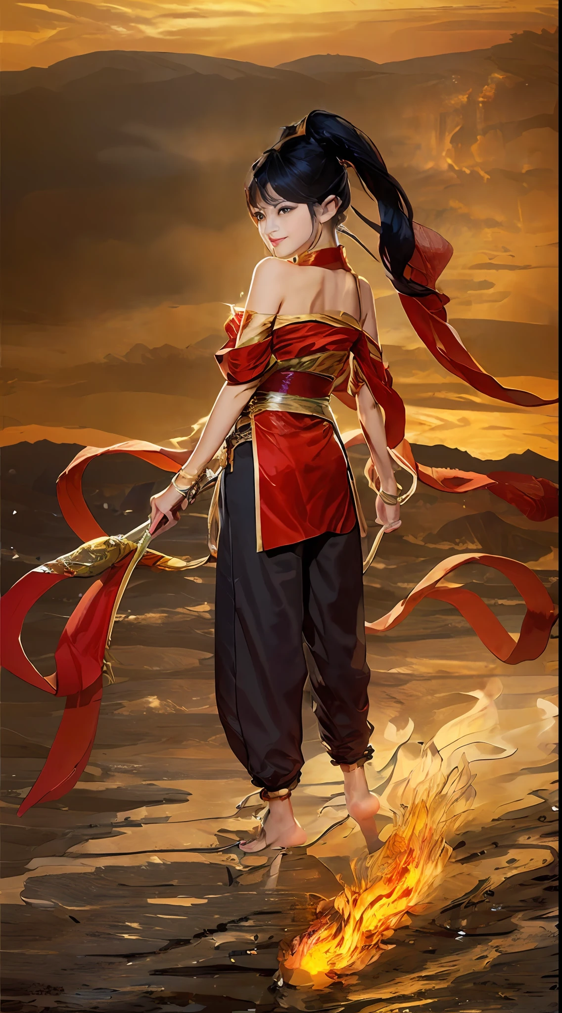 Zhong Fenghua, gorgeous hanfu, official art, Unity 8k wallpaper, super detailed, beautiful beauty, masterpiece, best quality, (tangled, tangled, tangled), (fractal art: 1.4), (character center: 1.3), 1 girl, dragon rape girl, dragon foot inserted into ass, back in ,dragon foot pierced ass, shocking domineering chinese dragon, detailed dragon head, black hair, long ponytail, Chinese, off-the-shoulder,, very detailed, dynamic angle, denim shot, (most beautiful form of chaos), ethereal, (bright colors), oc , (half: 1.2), China, (Thangka Feitian: 1.5), (Ribbon: 1.3), (Dream: 1.5), (Hanfu: 1.5), Chinese dragon, Chinese phoenix, (smile: 0.5), (Chinese god), (masterpiece, top quality, best quality, ultimate detail, highest detail, official art, beauty and aesthetics: 1.2), golden ratio, full composition