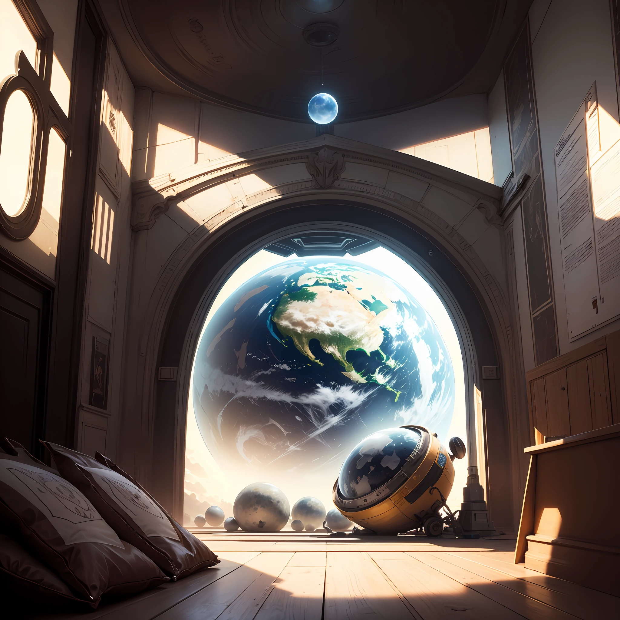 Culto de igneos llegando a exoplaneta en nave colonial --auto