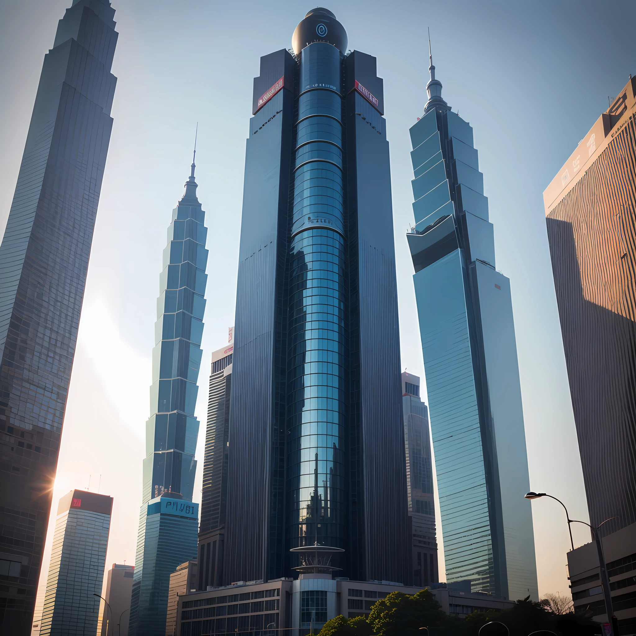 Taipei 101 Building, ultra detailed,ultra realistic,Adobe lightroom,8k uhd --auto