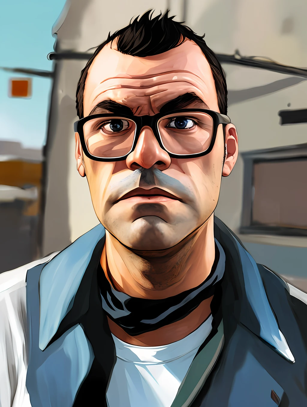 retrato facefoward de bonito (guttonerdjul23: 1.5) as a crime boss , stoic, olhar gentil, cabelos finos, rosto perfeito, olhos detalhados, fumar um charuto, fumos de charuto, Dentro do Dawn Mafia Pub, inspired by the cover of GTA5 heart stone, | Official Behance HD Artstation por Jesper Ejsing, por RHADS, Makoto Shinkai, Hands