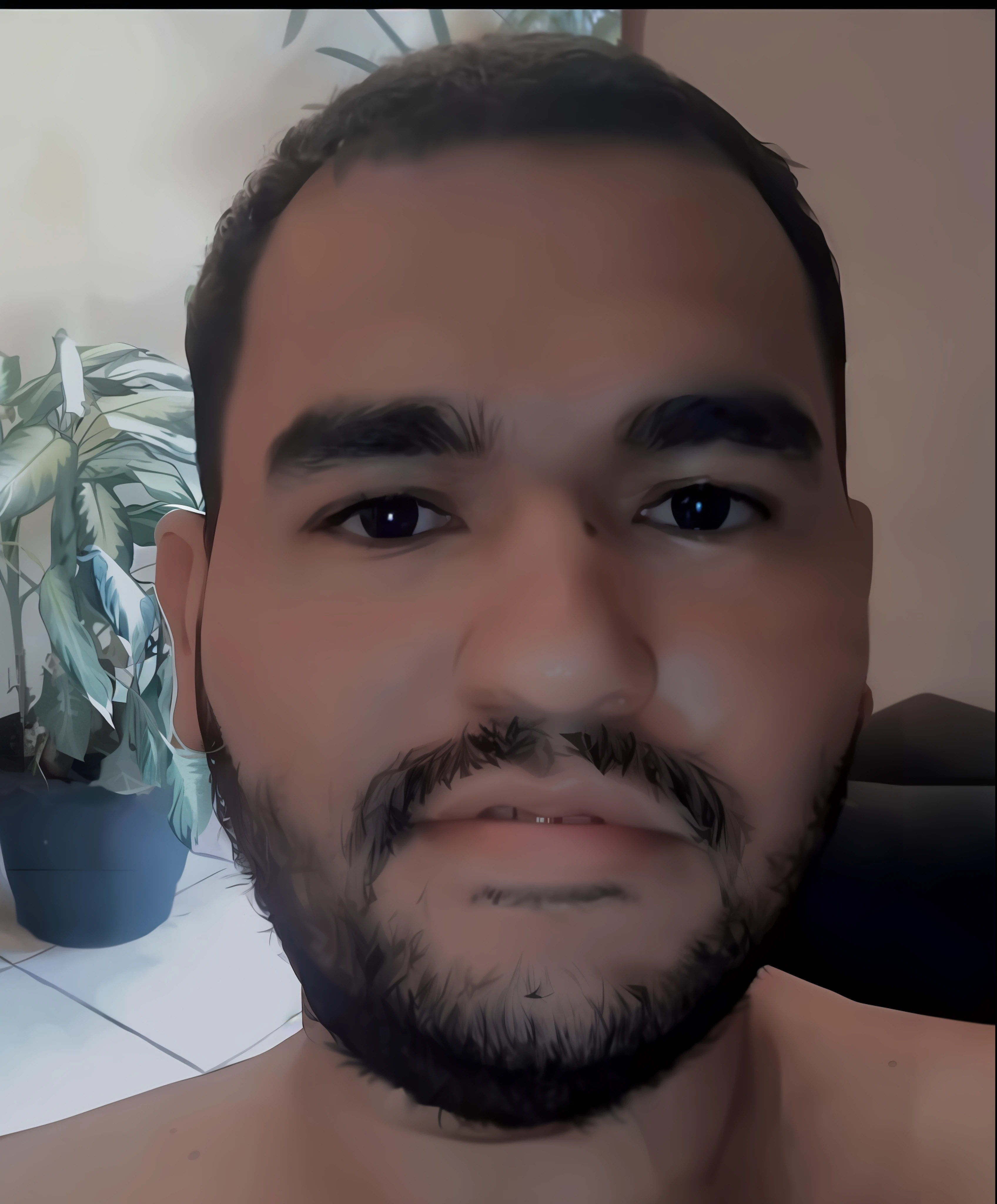 there is a man with a beard and no shirt on, 2 7 years old, 2 8 years old, 2 9 years old, caio santos, 3 2 years old, 2 4 years old, 3/4 profile, profile image, 3 2 - year - old man, 2 3 years old, saâdane afif, 2 4 - year - old man