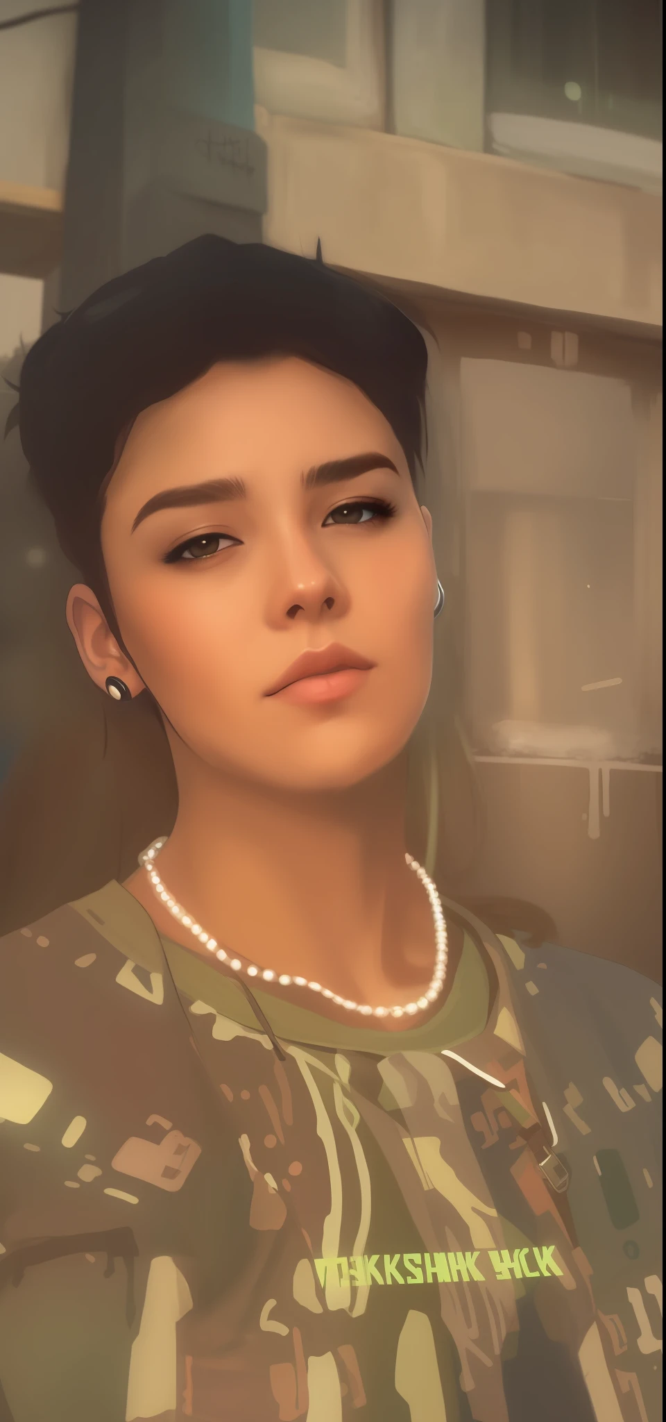 Cyberpunk hiper-realista, anime, Cartoon.