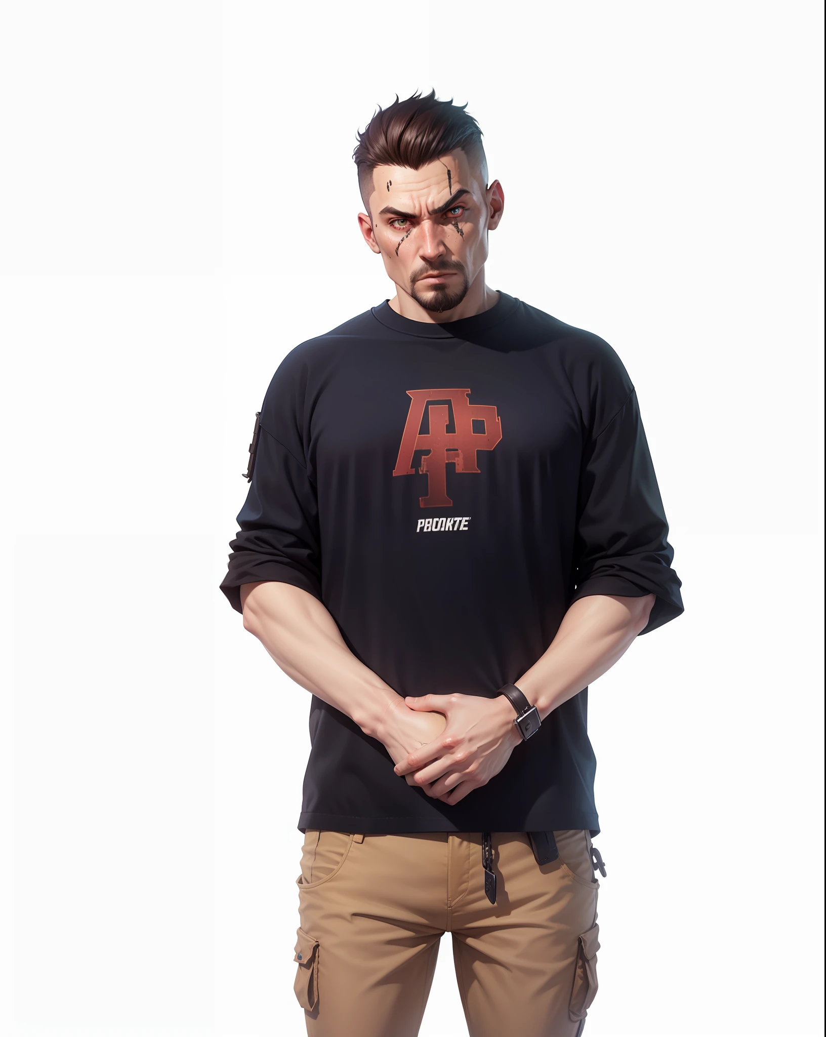 Create a post-apocalyptic game character