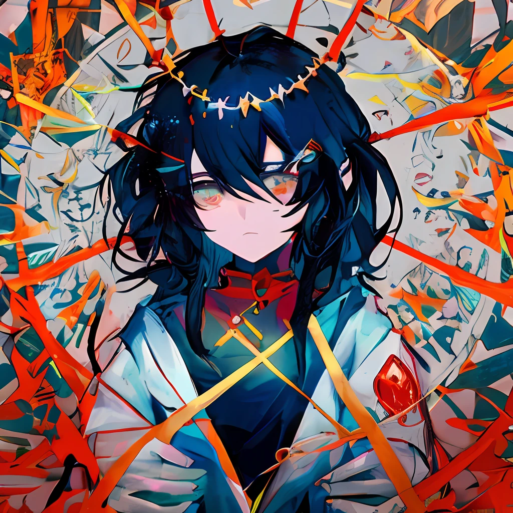Pomme, uma adolescente de cabelos loiros e olhos azuis brilhantes, It has hands adorned with tattoos in shades of blue on the left and red on the right. His look is a combination of explorer and occultist, usando uma jaqueta de couro preto e uma boina preta com o emblema de um olho cego. His style reflects his quest for esoteric knowledge and his experience in facing the unknown. Pomme is an enigmatic young woman, always ready to unravel the secrets of the mystical world.