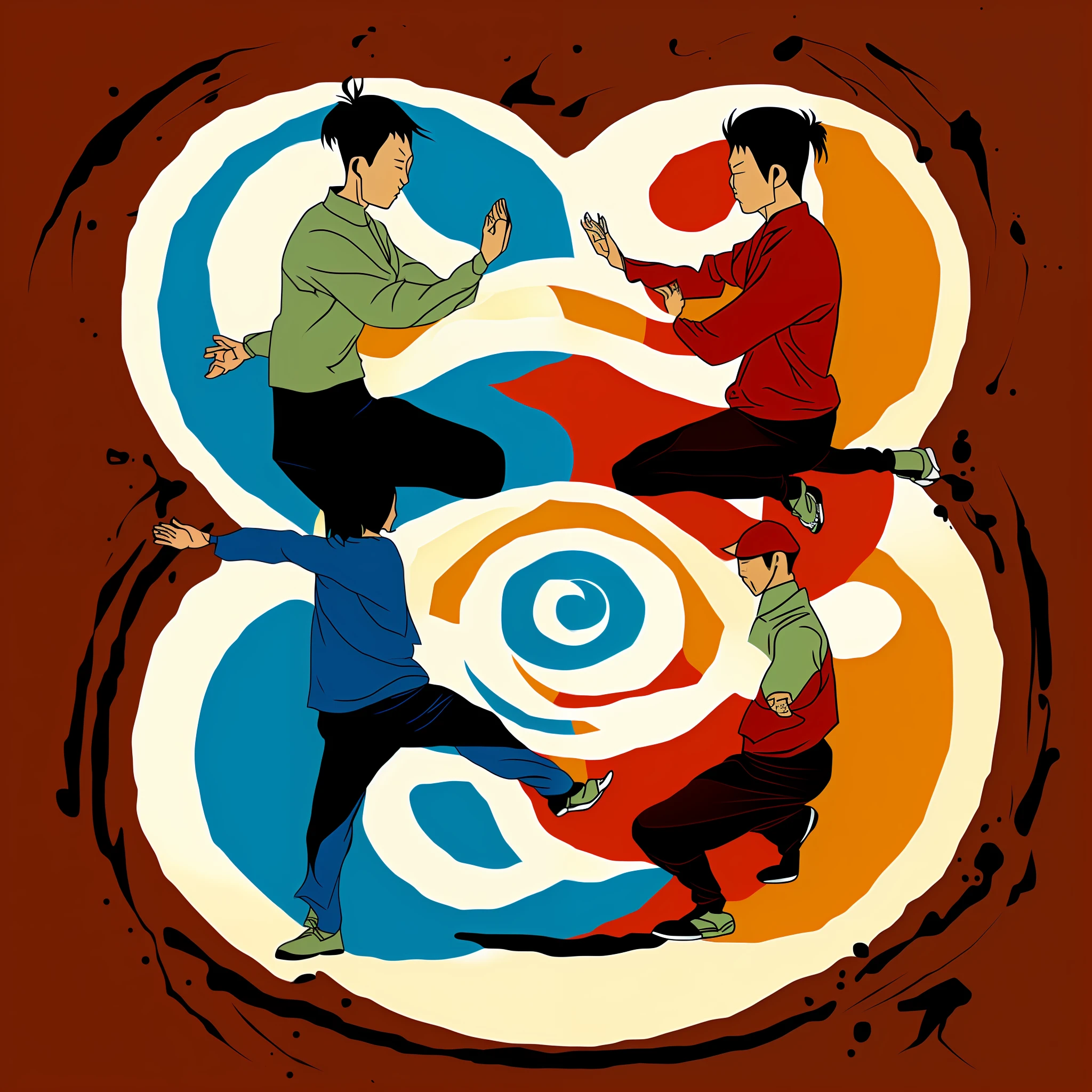 Wind Thunder Yin Yang Tai Chi No characters --auto