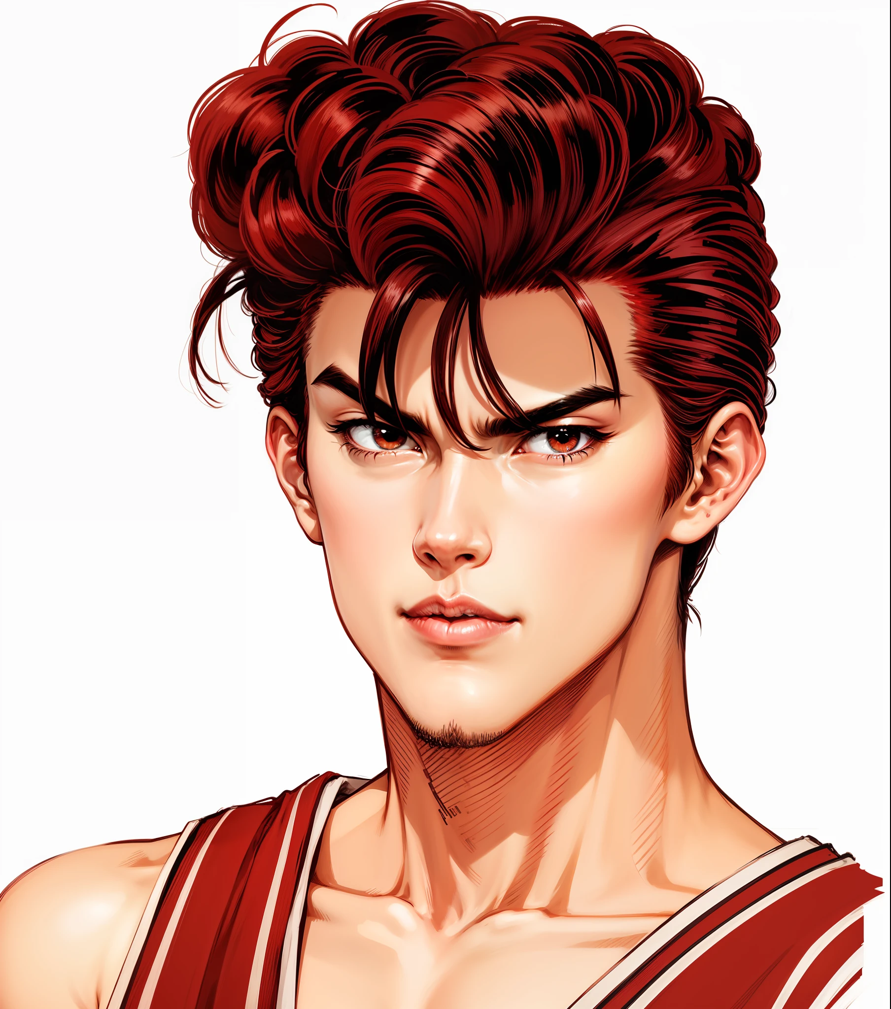 Hanamichi Sakuragi, redhead