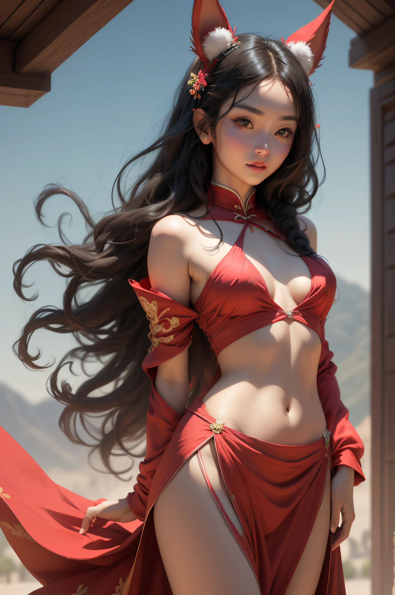 red colour,Silk clothes