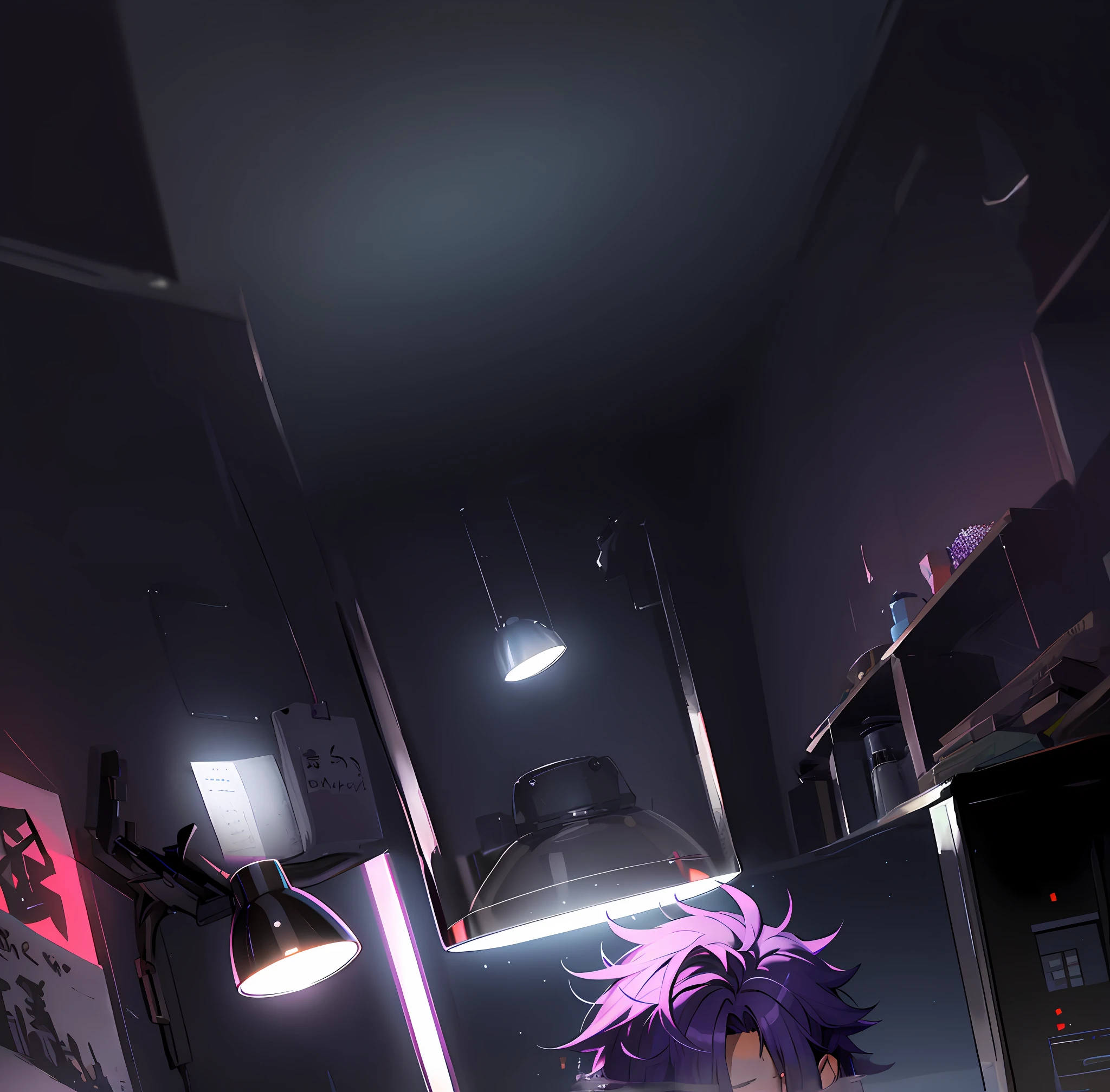 (Masterpiece, Best quality),Empty room,复杂, (bath), vivd colour,(depth of fields:1.2),neonlight,Colorful lighting effects,Fluorescence effect