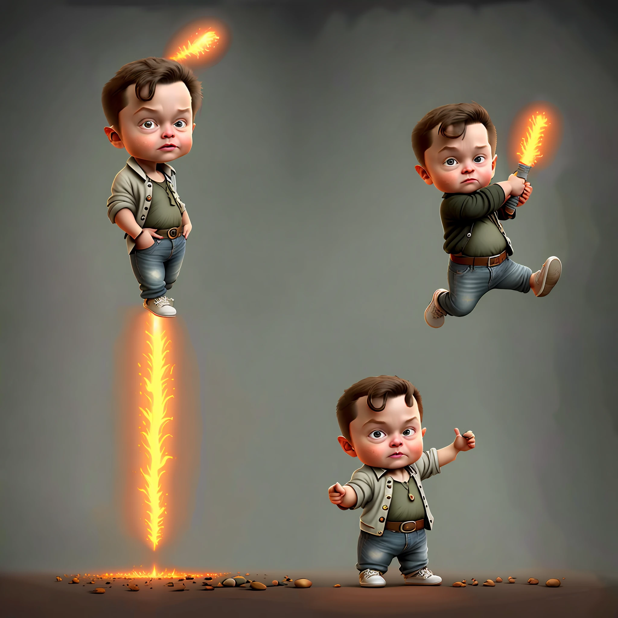 cbzbb , elon musk ,charachter ,cute, little, beautiful, devian art, trending artstation, digital art, detailed, cute, realistic, humanoide, character, tiny,cinematic sho ,cinematic lights,elon musk,looks happy, smile