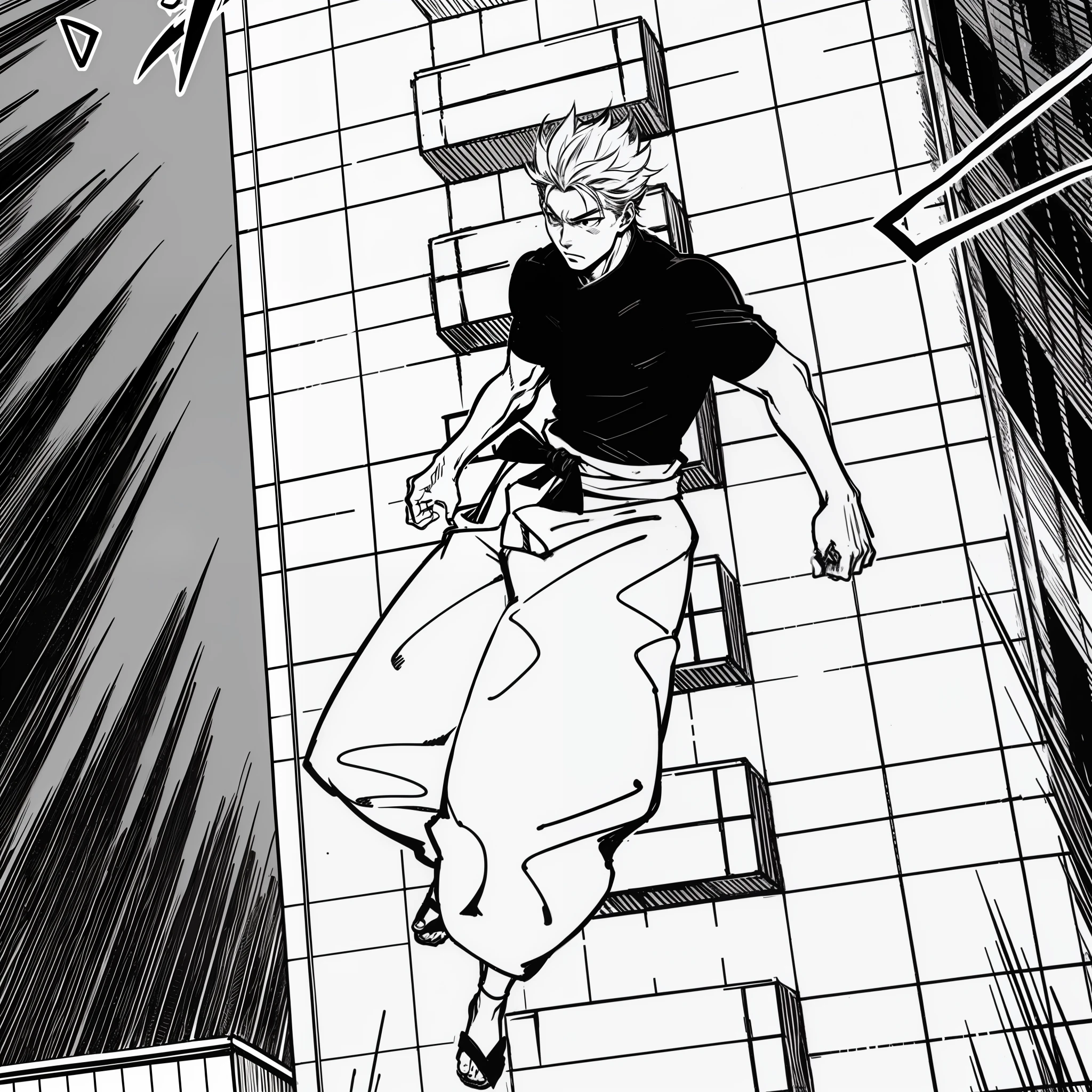 Kaisen Manga Jujutsu Style