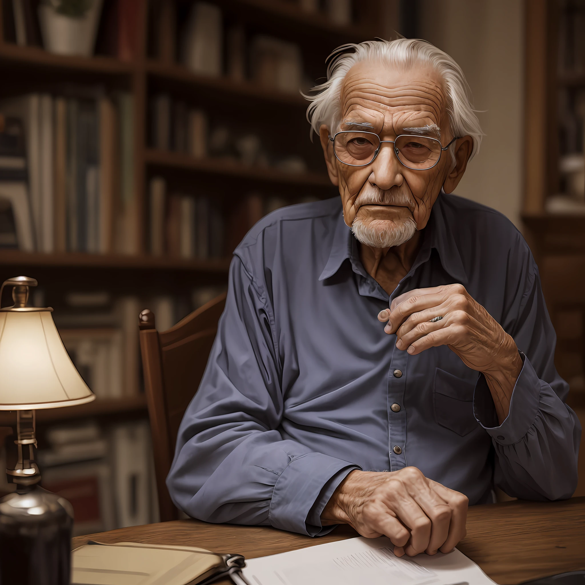 An old man --auto