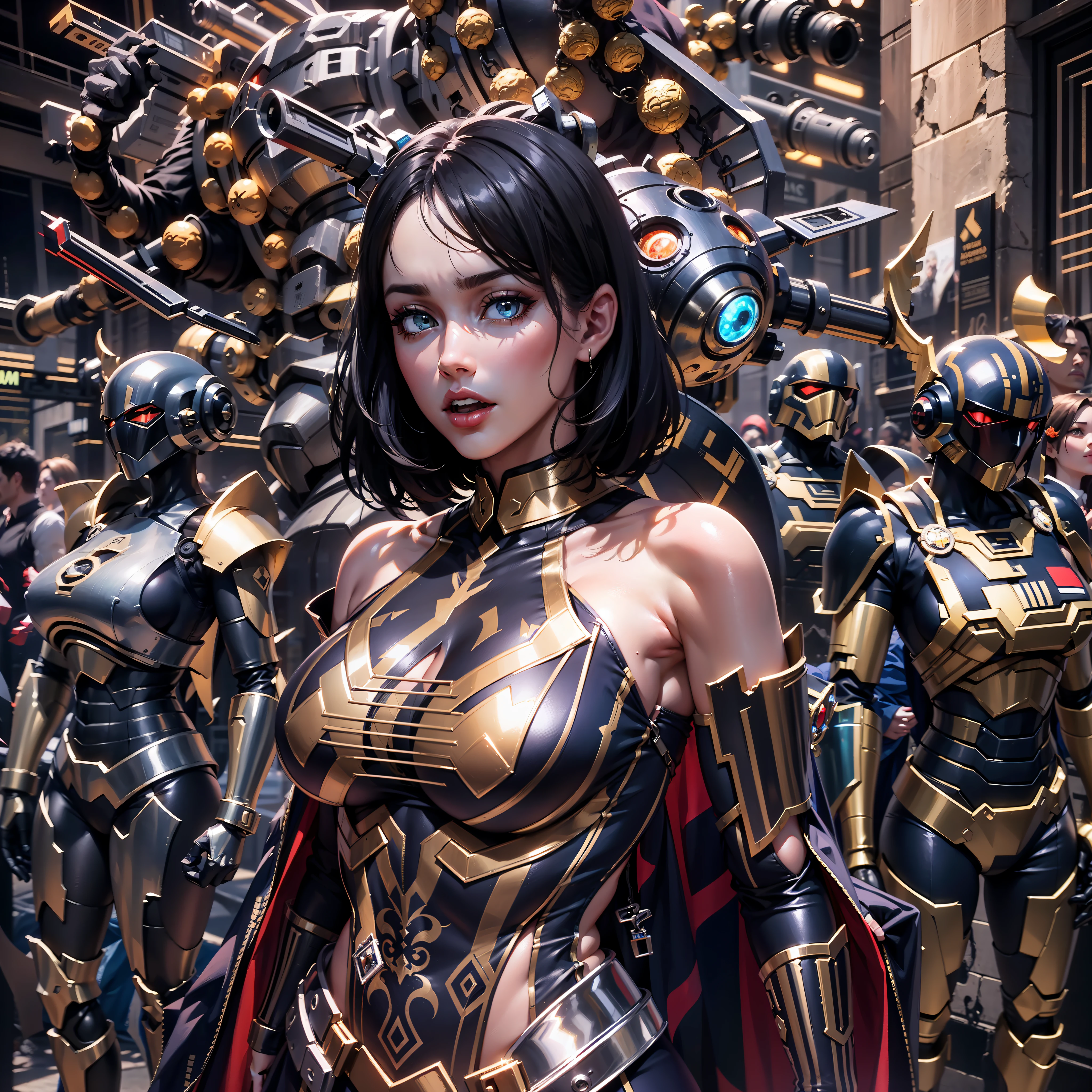 darkness night outdoor Blackess Goddess Moon luminescence Fire-follet dazzling mount Xwing "Star-Wars" BattleShip Futuriste Scene Ark "Heavy Metal" Diplomatic Queen 6PO sundrop conceptual glamour pure female 44years key athletic slow walking "Princesse Laia" Cosplay "Daisy Ridley" Baroque "Nathalie Portman" symmetrical fullbody athletic epic face cheekbones effects rougeoiment embarrassed hair styles agate ecstatic lazuli beaux yeux dark brown pupils black irises turquoise sapphires mouth open teeth obvious smiles fringes clavicles jacket floating jacket fixed shoulders:Open cape levitating jaket opals white shirt papillotes leathers bikini various breasts pointed satin skirt soies assorties lace corsait gothic zip tin navy thick amples spinelles nombril Size chastity_belt silver adorned padlock Gold scarlet pubis-hairy obvious indigo garter underwear snap thighs legs boots gothic decorated onyx ruby invokes delicate Toys CGSCOSITY robots sunLight saturate ultra pro-photorealistic optimal quality accurate details max resolution color-coded perfection improved graduated Octane_rendered UHD XT3 16K DSLR HDR UnrealEngine5 volumetric Shadows 3dcg Analog ultra_Sharpness Android Mecha Robot (EOS R6 135mm 1/1250s f/2.8 ISO400) C3PO fullbodye "Darth Vador" Mechanized adaptable gadjet Carbonites rune mannequins "Bruce Weber" girls tattoo fully dressed armor chrome Mandalorian heavy metallic flat bands fathoms brass richly decorated embroidered glyphs ornate lava weapon plasma Tourmaline silver engravings lava incandescent DeathStar_TorusShip inox xwing-fire-shoot-laser depthfield background floraison equirectangular 360 chef-d&#39 Alessandro Casagrande Michelangelo nsfw etc.
