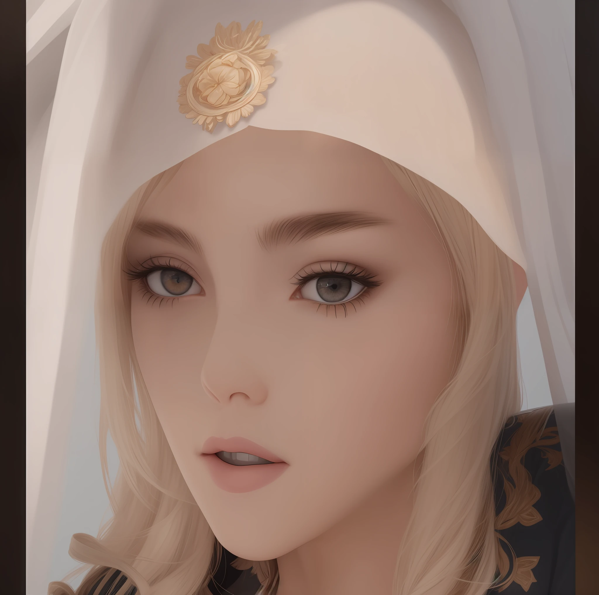 Masterpiece, Best quality, 1girll, From below, underbust, medium tits, Shorts, Crop top, Blonde hair, Blue eyes, Skin texture