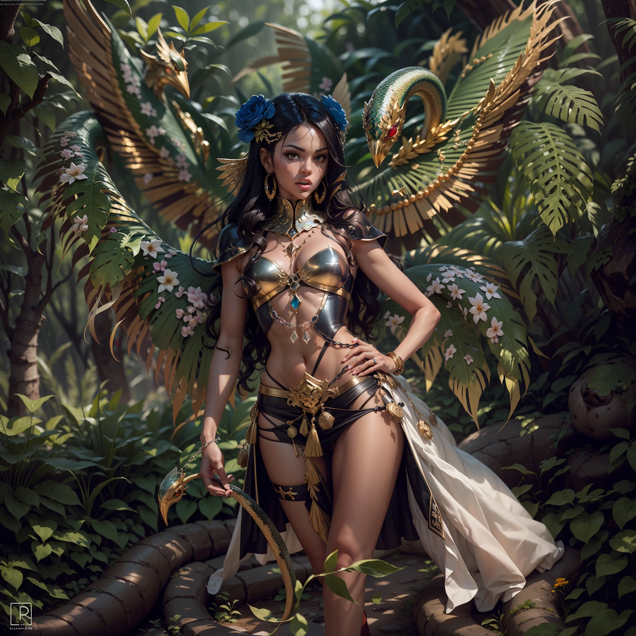 Sun Moon Caduceus Hermes mythology Goddess surmounted wings surrounded intertwined snakes Medusa_hairs_Snakes Outdoor Nature "Ouroboros" Forest Sunlight Natural Queen Native éblouissantes Valkyrie-wings clef chains "Heavy Metal" Will-o'-the-wisp fairy pixie sprite conceptual safe female glamour athletic walking slow motion "Nicki Minaj" Cosplay "Rihanna" aristocratic "beyonce" 38years symmetrical athletic bronzé hairstyle_snakes obvious varied ecstatic fringes agate epic visages cheekbones effects reddened embarrassed lazuli beautiful Brown Eyes Pupils Black Iris Turquoise Sapphires Open Mouth Teeth Smiles Floating Jacket Fixed Pearls Eccentric Cape Levitating Shoulders-Off chemise blanches dentelles clavicules papillotes varied breasts points satin sideboob felt bikini corsait spinels thick navy leather skirt soies assortie amples nombril belt défenestrée revealing pubic scarlet pubis-hairy obvious indigo underwear Size chastity belt silver adorned padlock Gold thighs legs garters Gothic stainless steel boots decorated onyx equirectangular 360 monastery opal marble ruby background Sundrop mannequins lantern dressed armor richly decorated "Chevaleresque" dramatic chrome metallic flat bands fathoms brass fullbodye lys rune ornate emerald plasma embroidered glyphs Tourmaline wood engravings lava magic intricate summons snake incandescent Crystalline familiar robot Mecha (EOS R6 135mm 1/1250s f/2.8 ISO400) Mech Mechanized snakes flowering Quetzalcoatl:2 Adaptable volumetric luminescence saturate ultra pro-photorealists optimaux qualities details precise reflex resolution 3dcg max color-coded graduate improved Octanes-rendues UHD XT3 16K DSLR HDR UnrealEngine5 profondeurs Earth Hearth ultra_sharpness ombres analogiques CGSCOSITY pet chef-d' "Bruce Weber girls" multi nsfw etc.