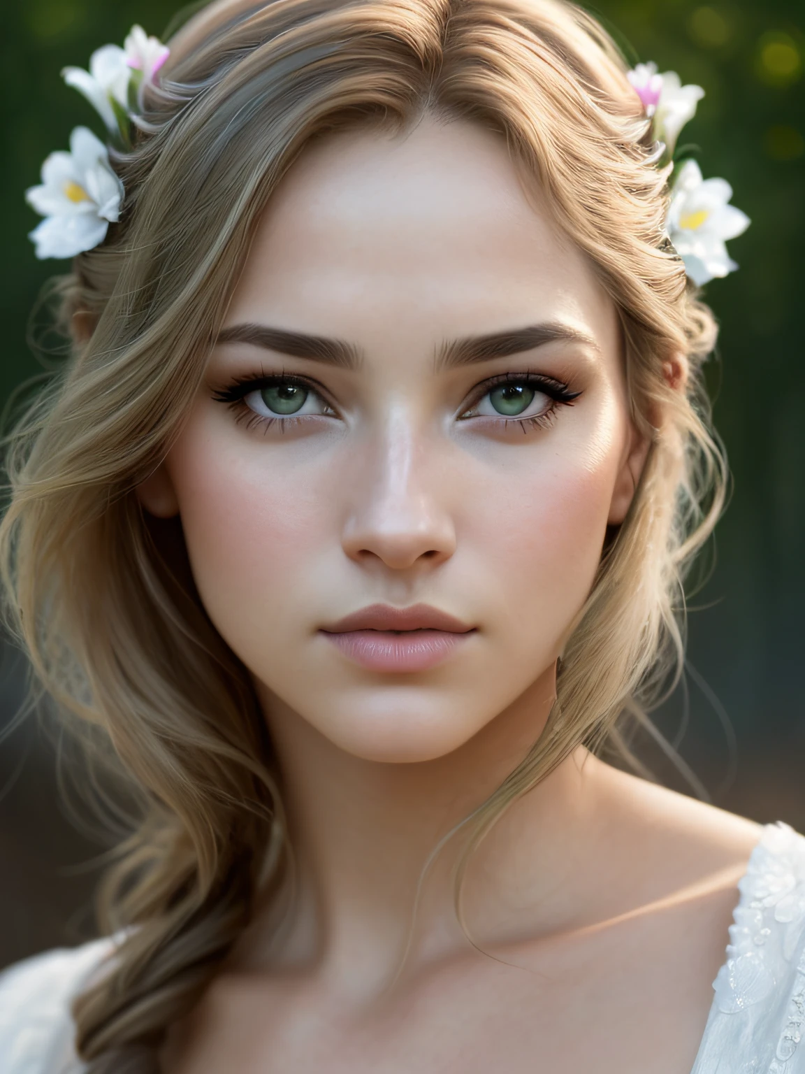 (sharp focus:1.2), photo, (beautiful face:1.1), detailed eyes, luscious lips, (cat eye makeup:0.85), depth of field, bokeh, 4K, 8K, HDR, by (James C. Christensen:1.2|Jeremy Lipking:1.1), nsfw