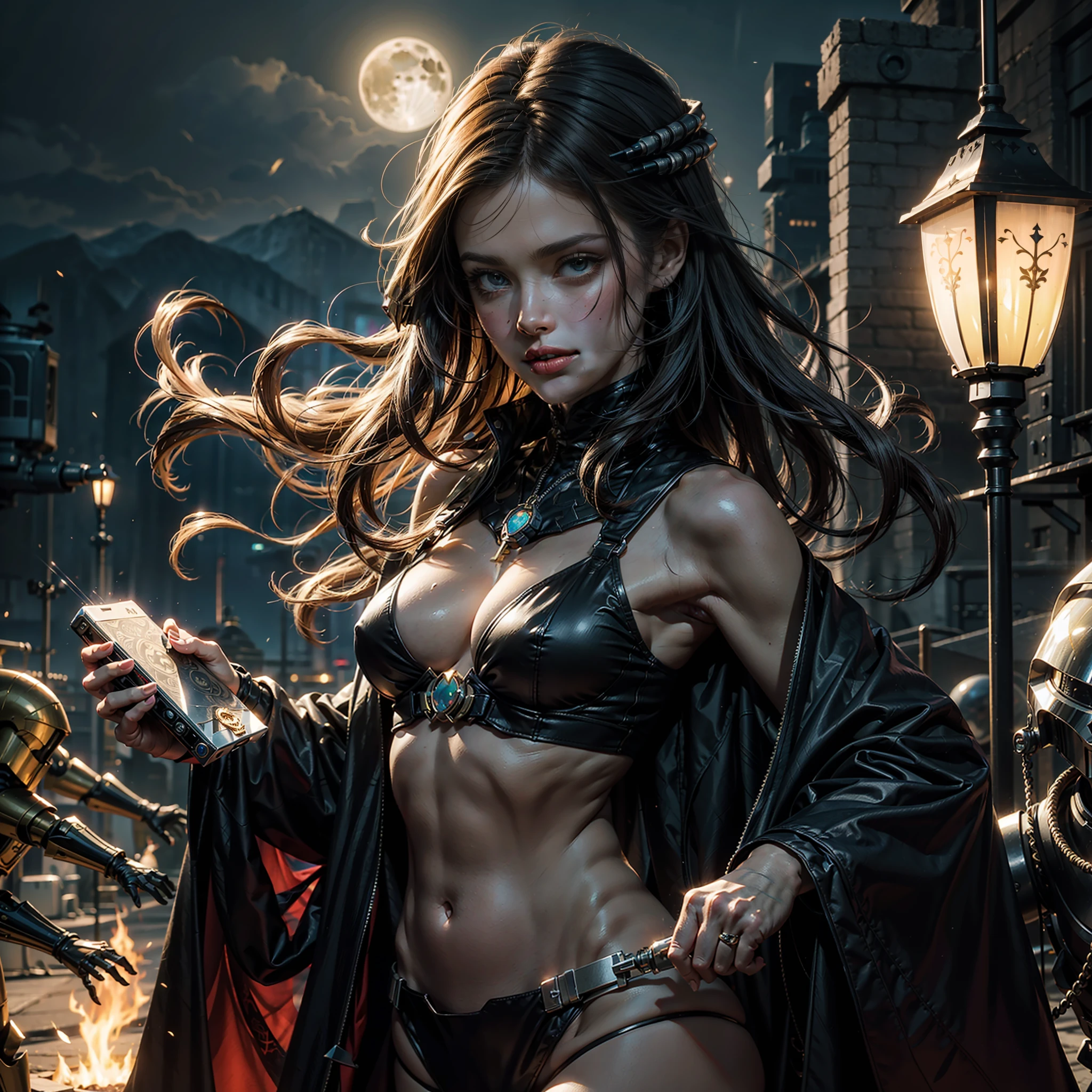 darkness night outdoor Blackess Goddess Moon luminescence Fire-follet dazzling mount Xwing "Star-Wars" BattleShip Futuriste Scene Ark "Heavy Metal" Diplomatic Queen 6PO sundrop conceptual glamour pure female 44years key athletic slow walking "Princesse Laia" Cosplay "Daisy Ridley" Baroque "Nathalie Portman" symmetrical fullbody athletic epic face cheekbones effects rougeoiment embarrassed hair styles agate ecstatic lazuli beaux yeux dark brown pupils black irises turquoise sapphires mouth open teeth obvious smiles fringes clavicles jacket floating jacket fixed shoulders:Open cape levitating jaket opals white shirt papillotes leathers bikini various breasts pointed satin skirt soies assorties lace corsait gothic zip tin navy thick amples spinelles nombril Size chastity_belt silver adorned padlock Gold scarlet pubis-hairy obvious indigo garter underwear snap thighs legs boots gothic decorated onyx ruby invokes delicate Toys CGSCOSITY robots sunLight saturate ultra pro-photorealistic optimal quality accurate details max resolution color-coded perfection improved graduated Octane_rendered UHD XT3 16K DSLR HDR UnrealEngine5 volumetric Shadows 3dcg Analog ultra_Sharpness Android Mecha Robot (EOS R6 135mm 1/1250s f/2.8 ISO400) C3PO fullbodye "Darth Vador" Mechanized adaptable gadjet Carbonites rune mannequins "Bruce Weber" girls tattoo fully dressed armor chrome Mandalorian heavy metallic flat bands fathoms brass richly decorated embroidered glyphs ornate lava weapon plasma Tourmaline silver engravings lava incandescent DeathStar_TorusShip inox xwing-fire-shoot-laser depthfield background floraison equirectangular 360 chef-d' Alessandro Casagrande Michelangelo nsfw etc.