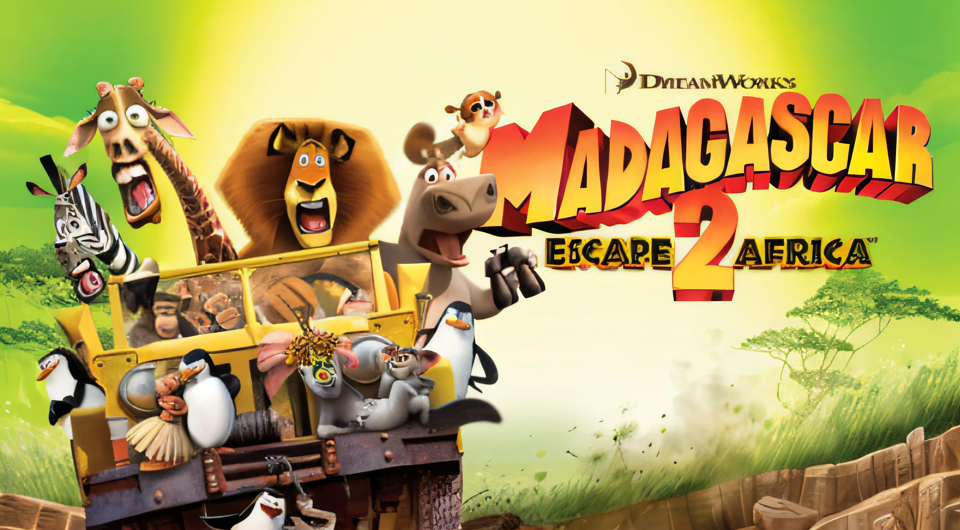 madagascar safari 2 escape africa, madagascar, animated movie, 2 d, 2d, movie promotional art, 3 d animated movie, zootopia 2, animation film, live action movie, kids movie, promotional art, movie promotional image, animated film, award winning movie, children's animated films, dreamworks animation, lucasarts, live action film, adventure game --auto