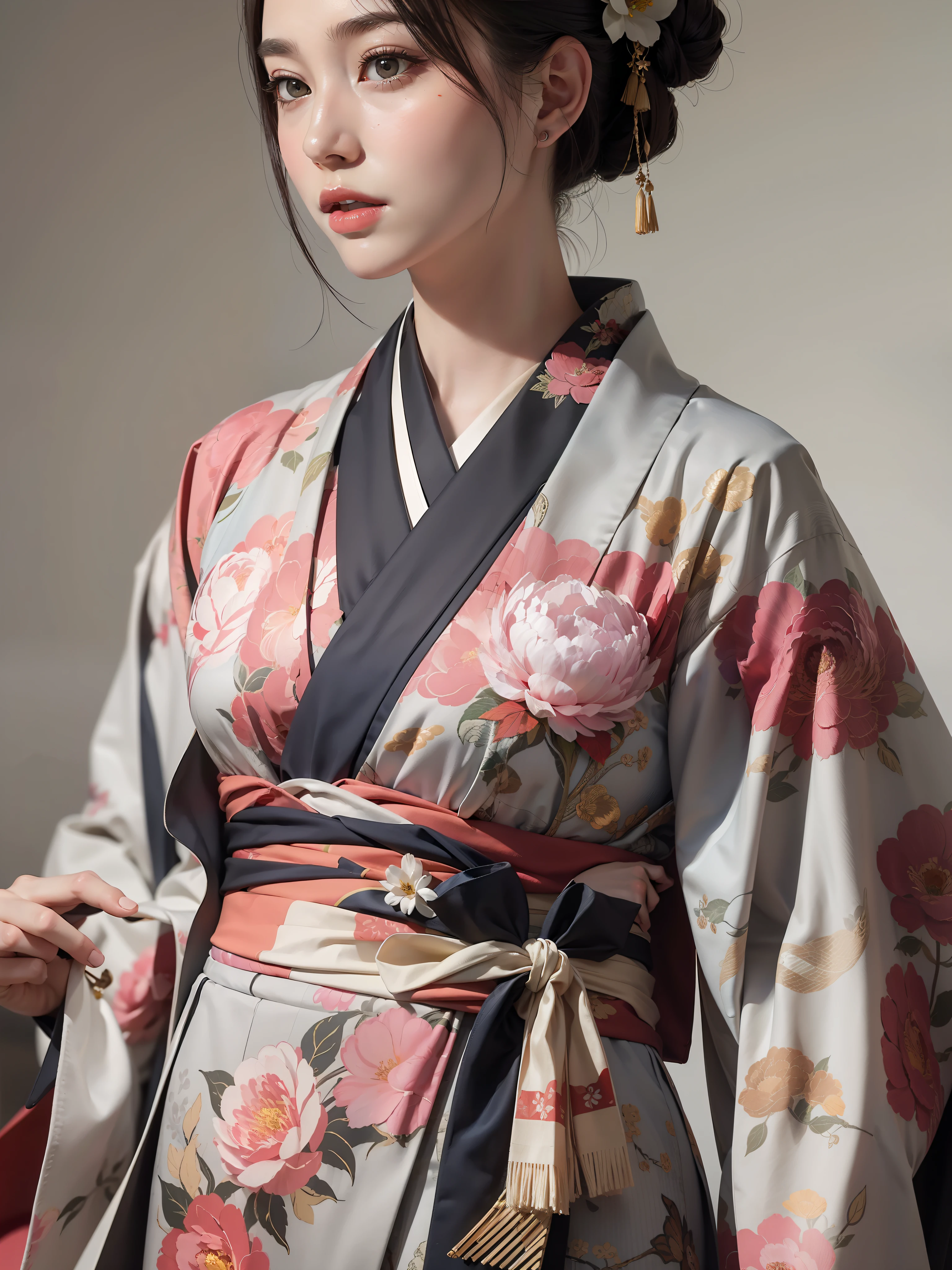 Realistic style, Very realistic skin tone, Realism, k hd, High pixel,High image quality,
Japan Ukiyo, author:Alberto Seviso style,Dark Studio, low tune, isometry, Full body photo,
Peony flower, python, geisha, A fashion magazine photography masterpiece, A masterpiece of photography,Very realistic skin details,Very beautiful face,A gorgeous kimono full of intricate details
steps:50 --auto
