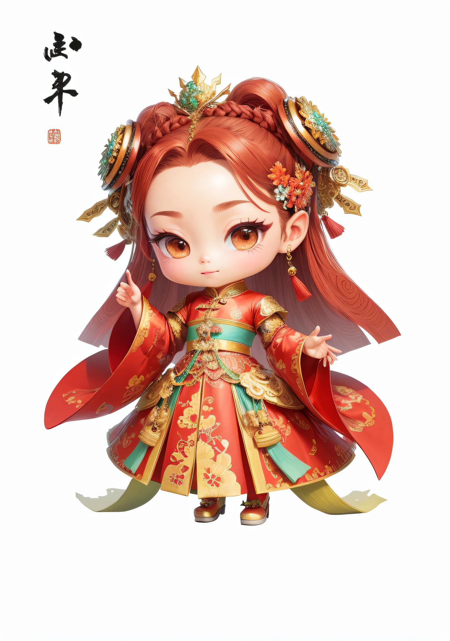 China-style，Chinesedress，Chinese shoes，Metal edges，Textured，Pattern，Pedras preciosas，Refinement，Fine painting，Refinement，infinite details，high definition detail