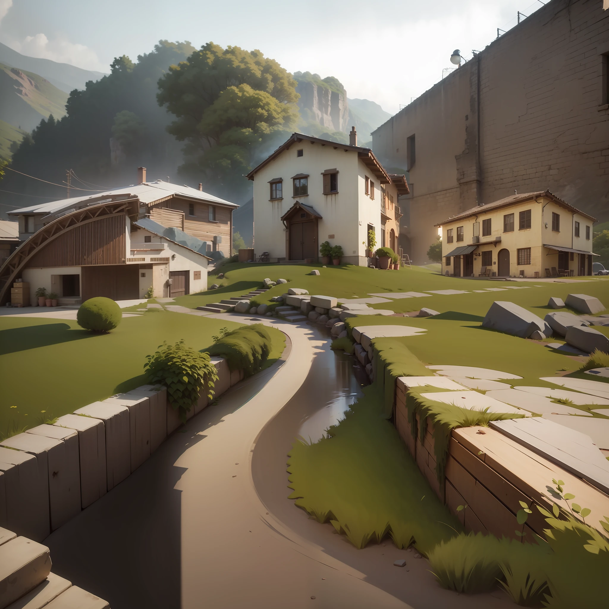 Monstanhas, 8k, highes definition, hiper-realista, + Cinematographic shot + dynamic compositing, incrivelmente detalhado, nitidez, detalhes detalhes + noite com luz + perfeccionismo + realismo premiado ((mood lighting))
