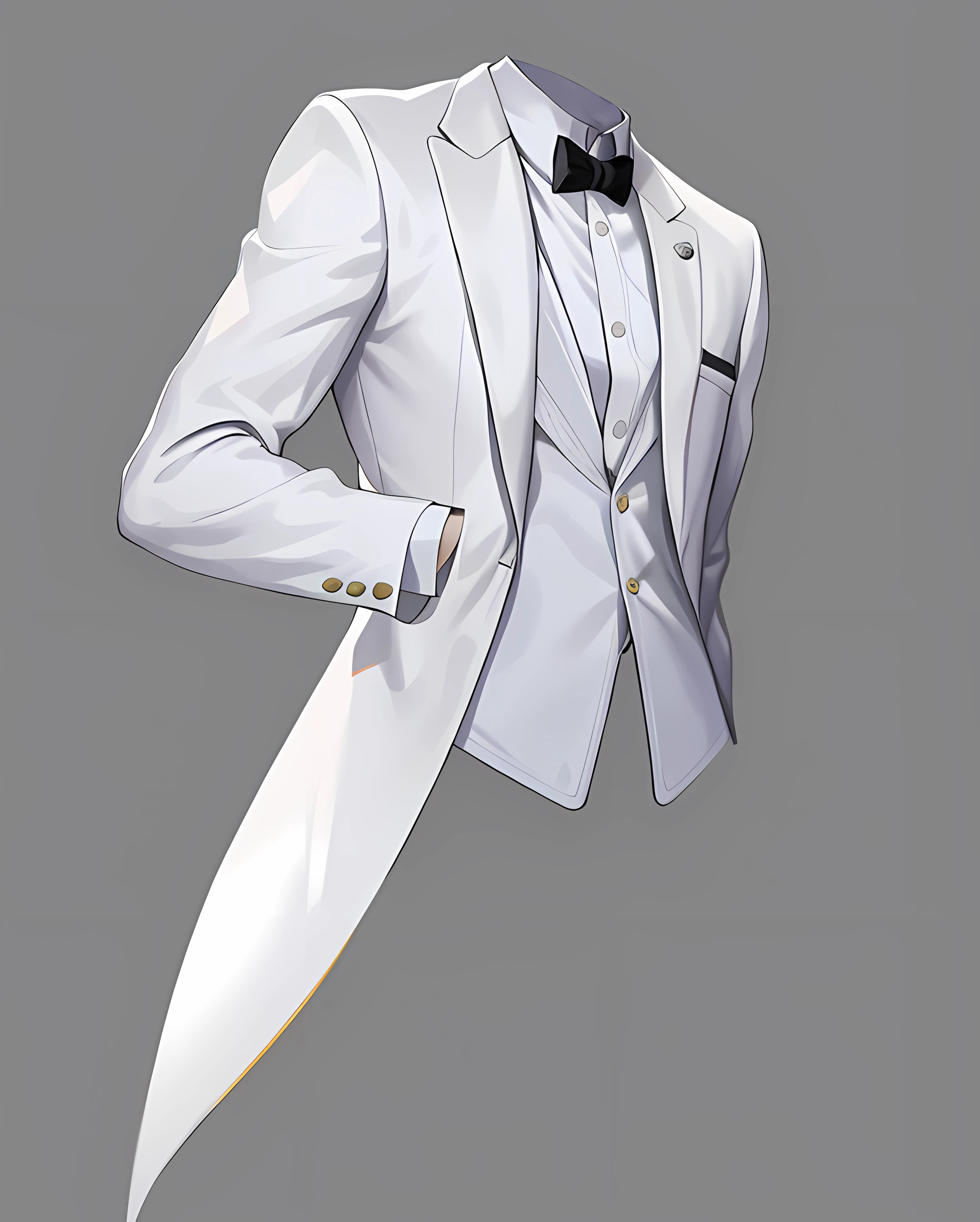 tmasterpiece,A high resolution,best qualtiy,white business suit,tailcoat