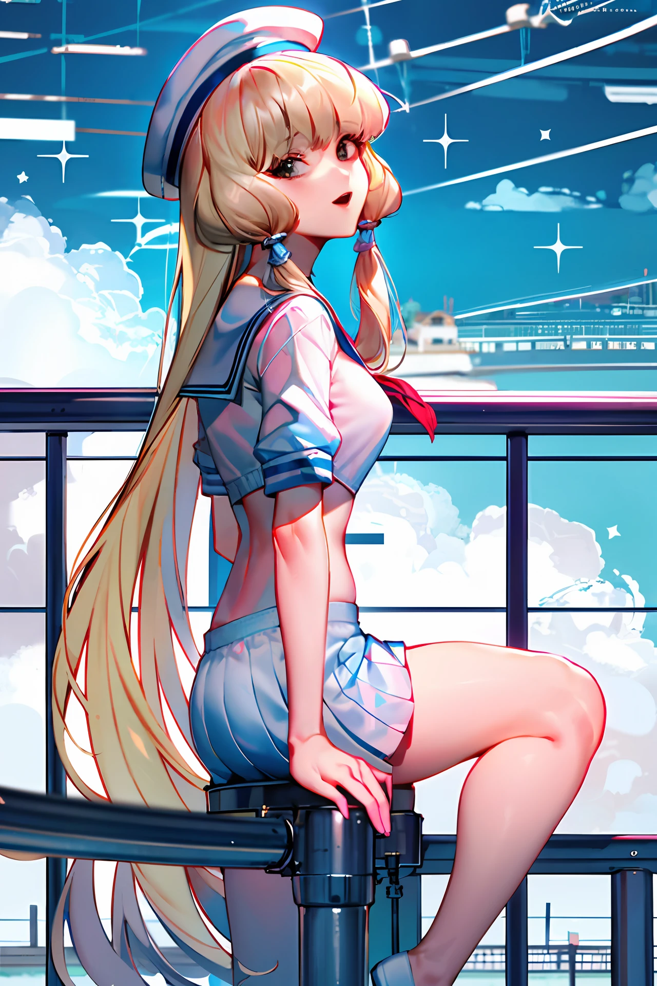 a sailor suit