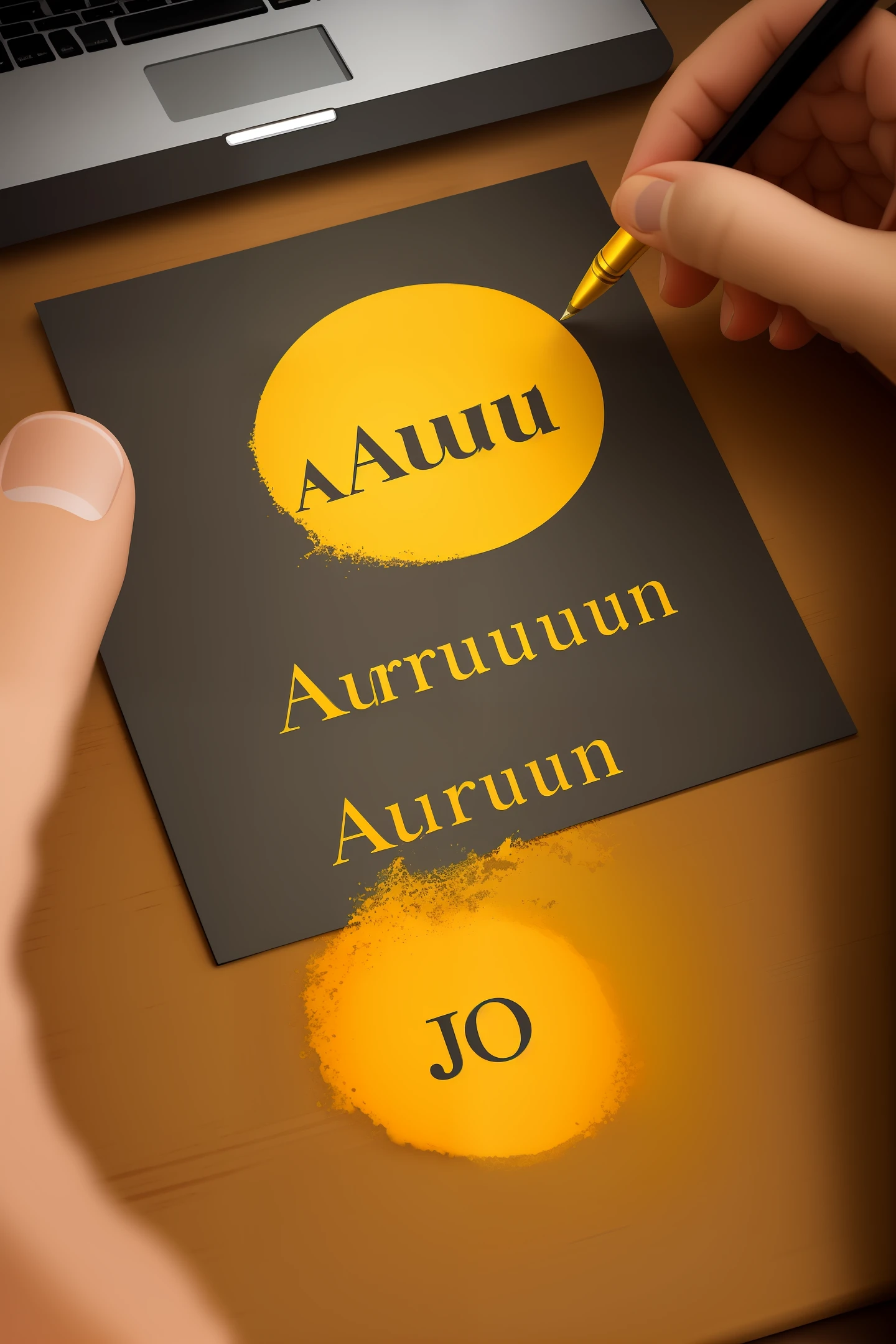 now create a logo for the name Aurum joalheria