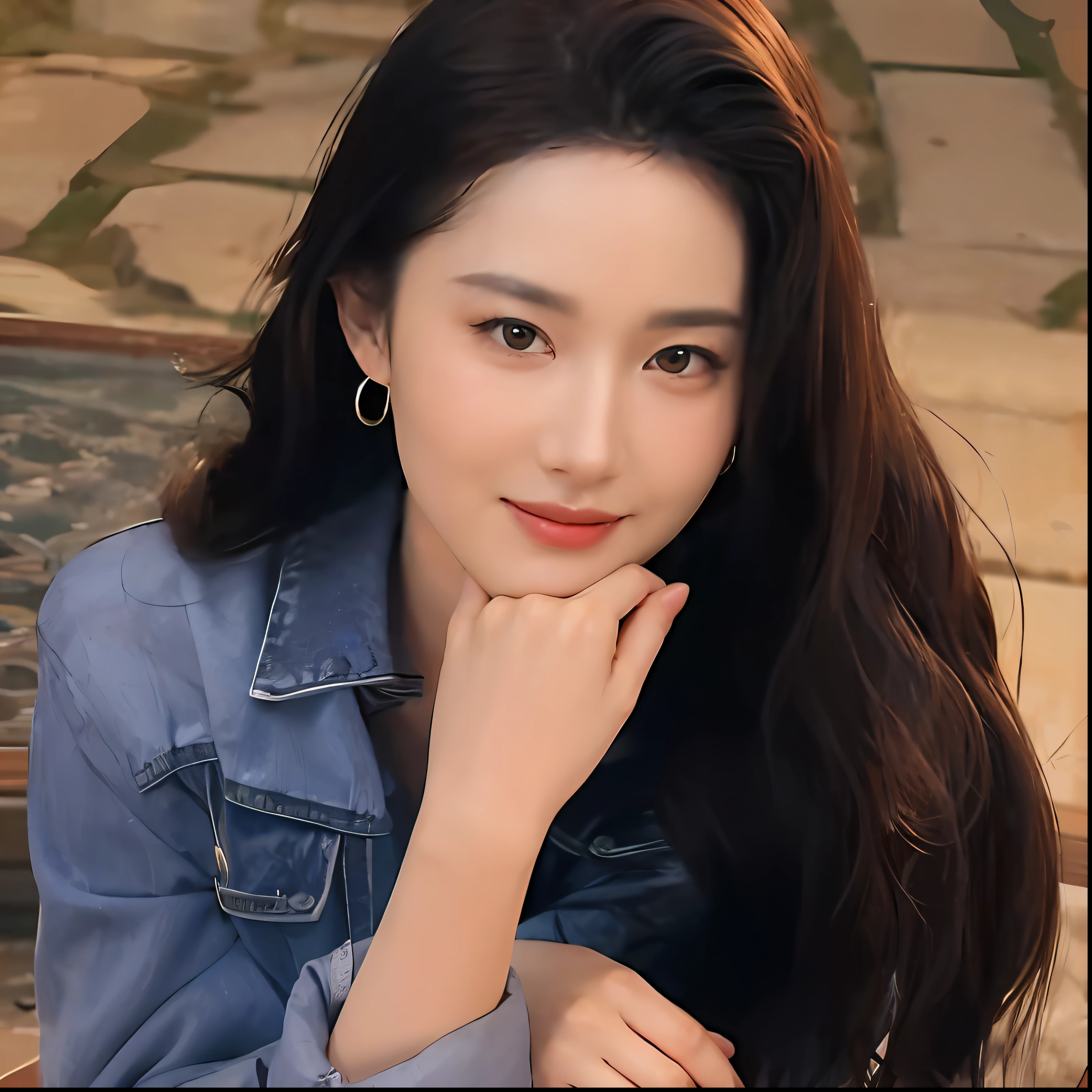 Surrealist portraits of women by David Hockney and Alphonse Mucha,Chinese female celebrity,Liu Yifei,Liu Jing,Fantasyart,photographrealistic,动态照明,art stations,poster for,Volumetriclighting,Very detailed faces,4 k'',Award-Awarded。