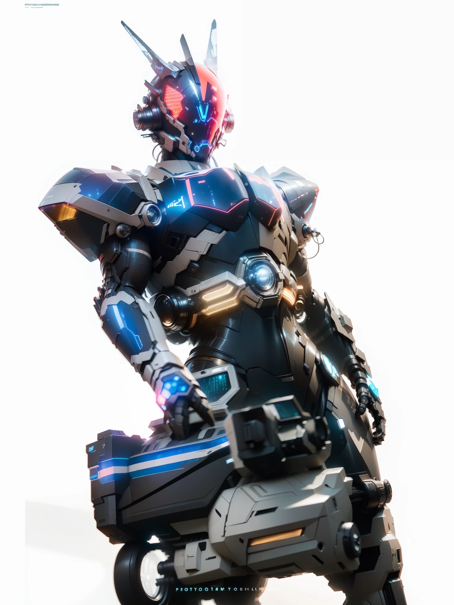 Realiy,photorealestic,Machinary,mechs,Technologie,musculous,glowing light eyes,Burly body,style of photography,Real scenery(Metallic texture 1.8)(Excess detail 2)(High resolution1.6)(4K clarity1.9)(Carbon fiber 1.5)(Metal reflection 1.5),Neon lights