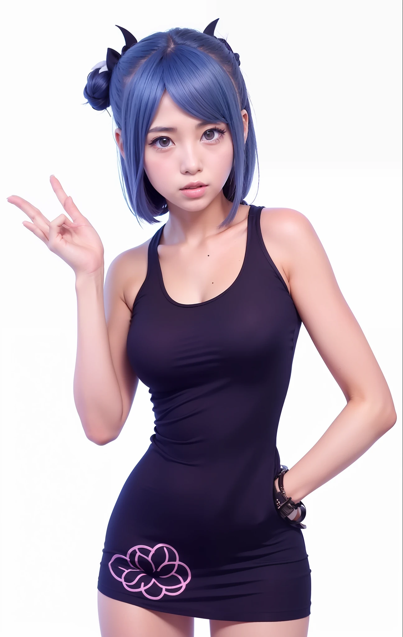 girl anime Naruto kohnan realistis detail 70mm lens