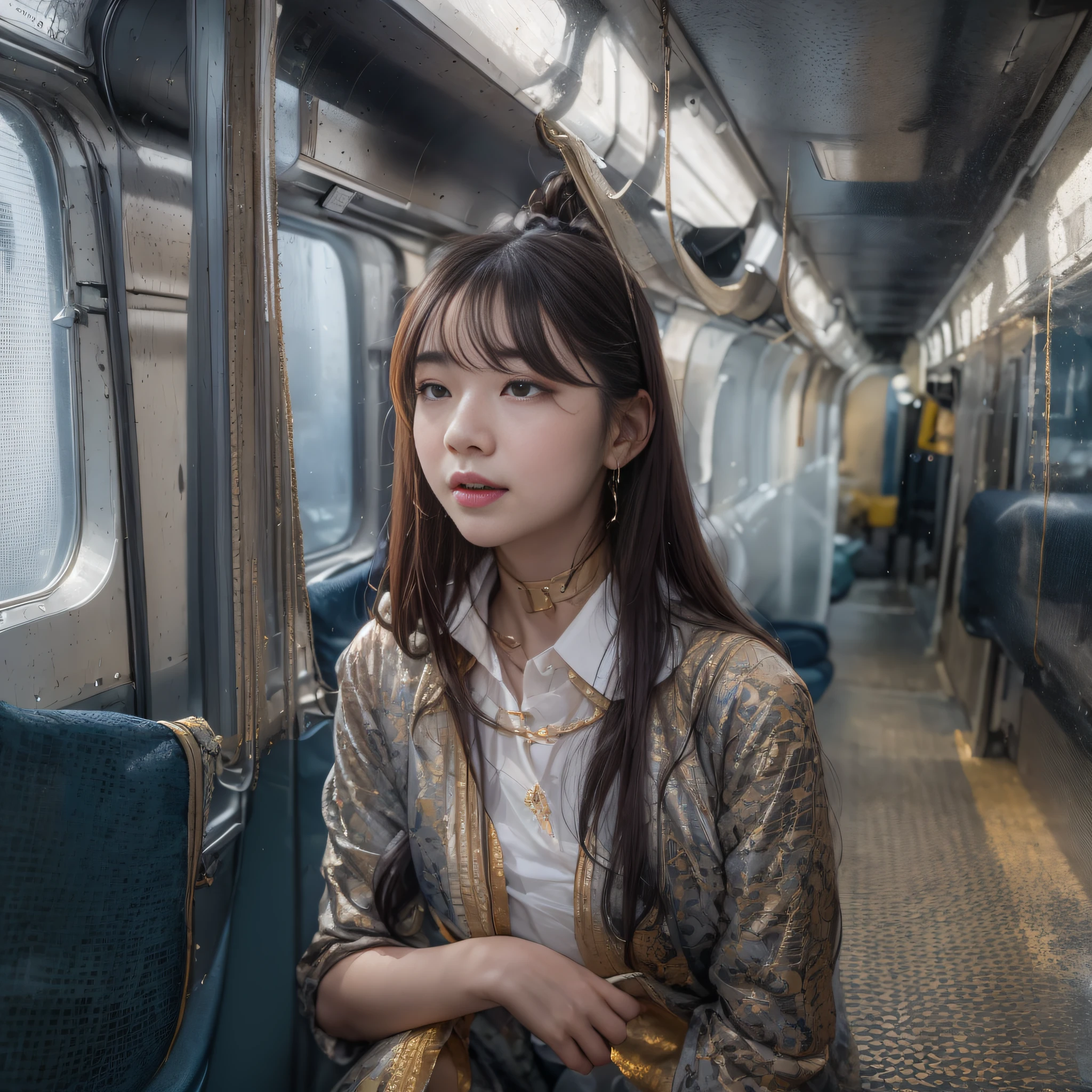 16k, RAW photo, Top quality, Masterpiece: 1.2, Realistic, Photorealistic:（tmasterpiece，k hd，hyper HD，4K）brunette color hair，14 years old Japanese girl，Uniform skirts，Emphasize the lips，Big white mouth，Soft lips，Glossy lips，Sit on a crocodile skin train，Face-to-face perspective，（From the angle below），Sit in a train crocodile leather seat，sitting in front，Lip zoom camera，head portrait，Head down and sleepy-eyed，looking at the viewer only"， best qualtiy， hyper HD， （realisticlying：1.4），， A high resolution， the detail， RAW photogr， Sharp Re， Nikon D850 Film Stock Photo by Jefferies Lee 4 Kodak Portra 400 Camera F1.6 shots, Rich colors, ultra-realistic vivid textures, Dramatic lighting, Unreal Engine Art Station Trend, cinestir 800，But Erica doesn't have experience in the industry yet。。。。 ys。  19岁严重黏糊糊的感觉不错 ♪ 然后去淋浴间 一边洗一边洗，一边教♪身体清洗 艾丽卡酱微笑着洗漱☆ 进入浴缸，爱爱楚 ♪ 还有一个微笑的潜望镜 ♪ 相当不错。 Just like Erica Conda，If you like to play，那真的很有趣☆ 潜望镜后，I pecked the old man's furry，Erica opened her eyes。，用力舔舐肛门 一个可爱的孩子微笑舔脏东西的图片 而仁王站着是深♪喉 移动到垫子上，开始玩化妆水☆ Erika-chan的臭脚趾也在颤动 这个女孩真的很好奇