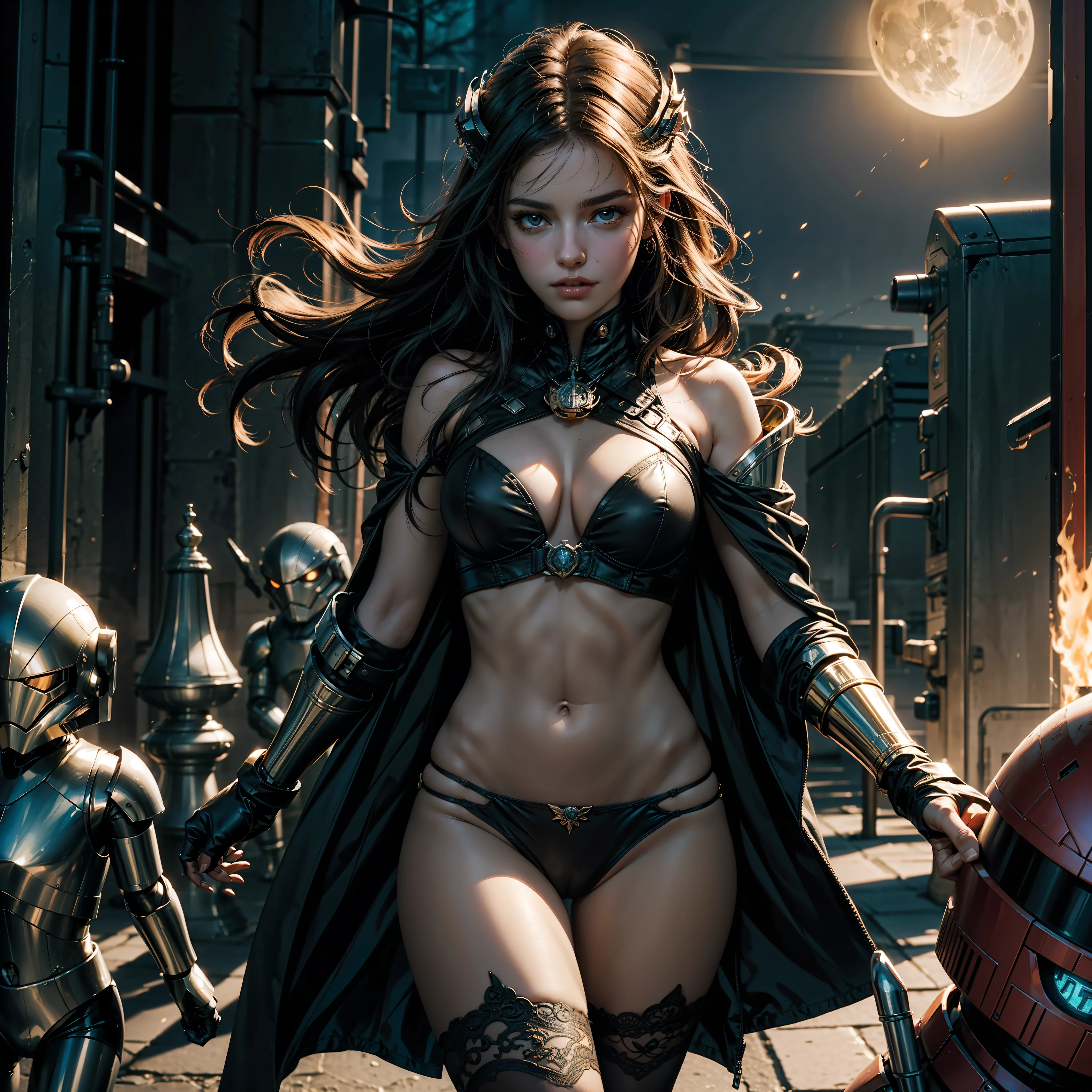 darkness night outdoor Blackess Goddess Moon luminescence Fire-follet dazzling mount Xwing "Star-Wars" BattleShip Futuriste Scene Ark "Heavy Metal" Diplomatic Queen 6PO sundrop conceptual glamour pure female 44years key athletic slow walking "Princesse Laia" Cosplay "Daisy Ridley" Baroque "Nathalie Portman" symmetrical fullbody athletic epic face cheekbones effects rougeoiment embarrassed hair styles agate ecstatic lazuli beaux yeux dark brown pupils black irises turquoise sapphires mouth open teeth obvious smiles fringes clavicles jacket floating jacket fixed shoulders:Open cape levitating jaket opals white shirt papillotes leathers bikini various breasts pointed satin skirt soies assorties lace corsait gothic zip tin navy thick amples spinelles nombril Size chastity_belt silver adorned padlock Gold scarlet pubis-hairy obvious indigo garter underwear snap thighs legs boots gothic decorated onyx ruby invokes delicate Toys CGSCOSITY robots sunLight saturate ultra pro-photorealistic optimal quality accurate details max resolution color-coded perfection improved graduated Octane_rendered UHD XT3 16K DSLR HDR UnrealEngine5 volumetric Shadows 3dcg Analog ultra_Sharpness Android Mecha Robot (EOS R6 135mm 1/1250s f/2.8 ISO400) C3PO fullbodye "Darth Vador" Mechanized adaptable gadjet Carbonites rune mannequins "Bruce Weber" girls tattoo fully dressed armor chrome Mandalorian heavy metallic flat bands fathoms brass richly decorated embroidered glyphs ornate lava weapon plasma Tourmaline silver engravings lava incandescent DeathStar_TorusShip inox xwing-fire-shoot-laser depthfield background floraison equirectangular 360 chef-d' Alessandro Casagrande Michelangelo nsfw etc.