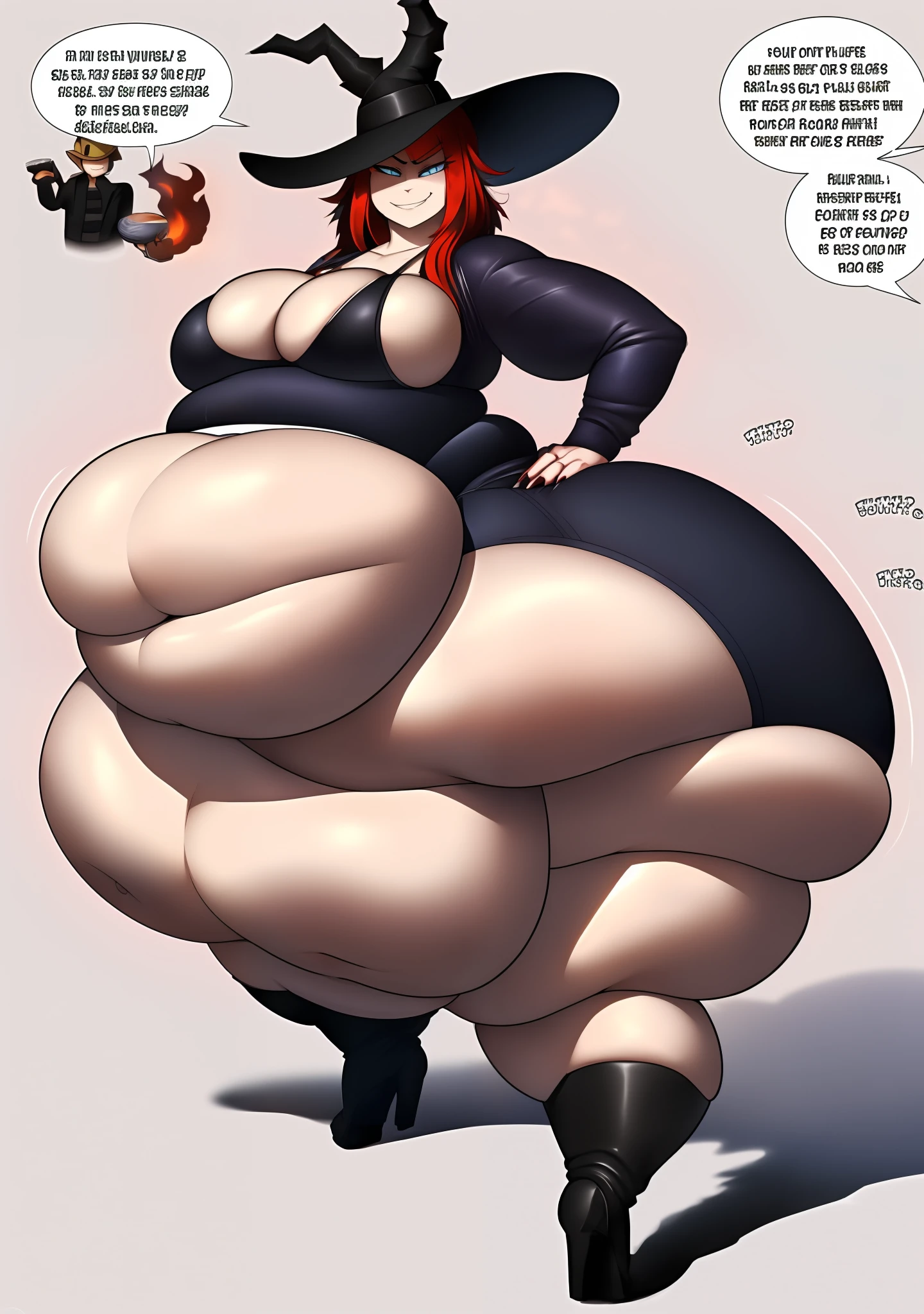 ((Detailed face and eyes:1.4))he has a jiggly fat round belly, thicc, ((his belly is fat and round, obese)), big belly, fat belly, extremely fat, bacchanalian body, obese, oppai proportions, small curvy ((one person:2.0)),anime, ((digimon \(creature\):0.2),(Male),((Demonic Fire)),((shadow beast ))humaniod)),((red and black and gray color scheme:1.5)),( large furred Claws:1.4)( handsome monster boy), (Nakahara Chuuya from Bungou Stray dogs), (, Black fedora:1.6)), ((bacchanalian body)),((huge fat thighs, immensely inflated Hips:1.9)),((Proportionally large arm and Legs:1.3)), ((chubby cheeks, double chins fat face)),((high quality:2.0)), ((Huge butt:1.9) pose((right hand on hip)) expression ((Devious smirk ))