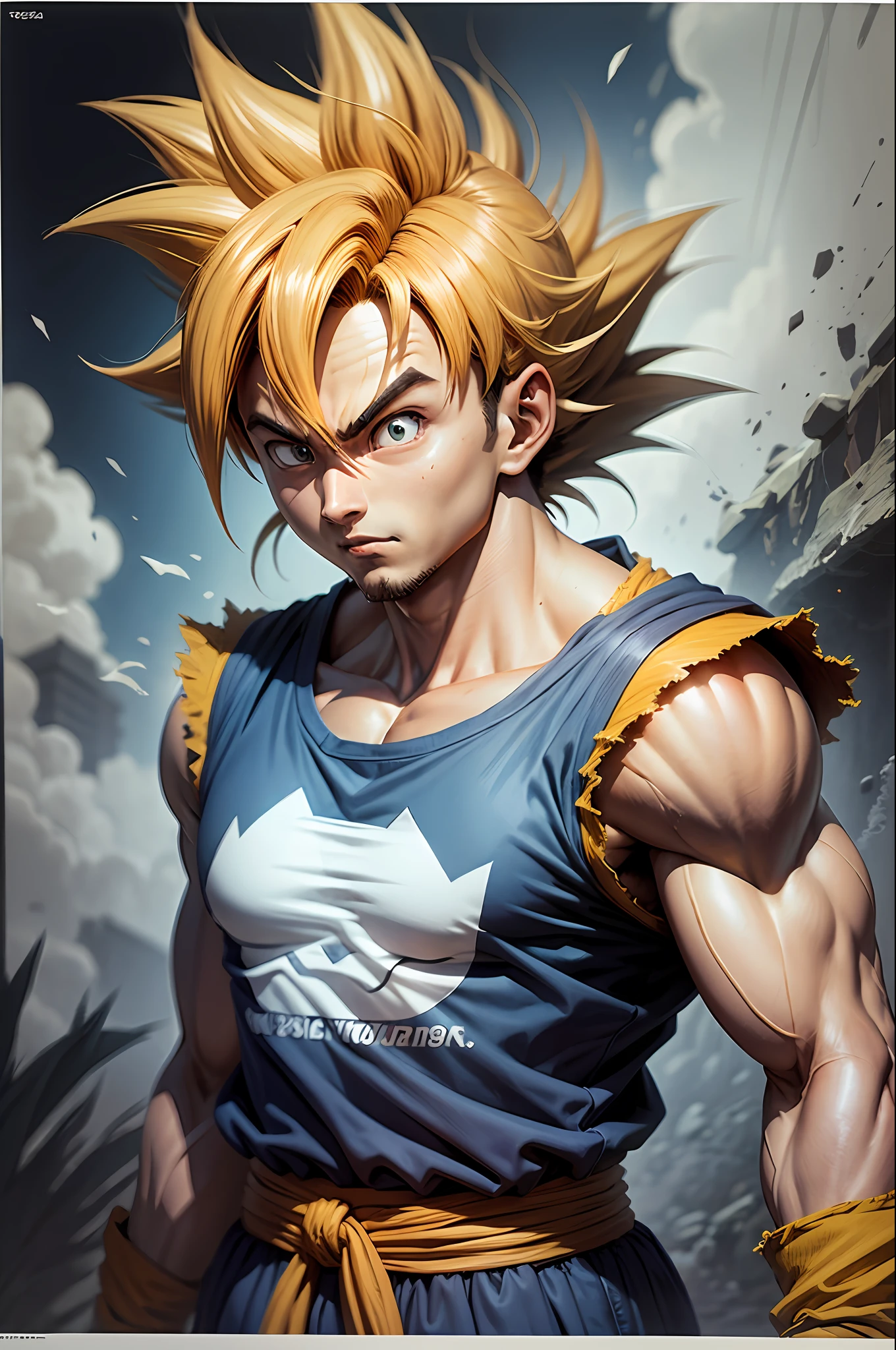 Goku, estilo Toriyama 1990s --auto --s2