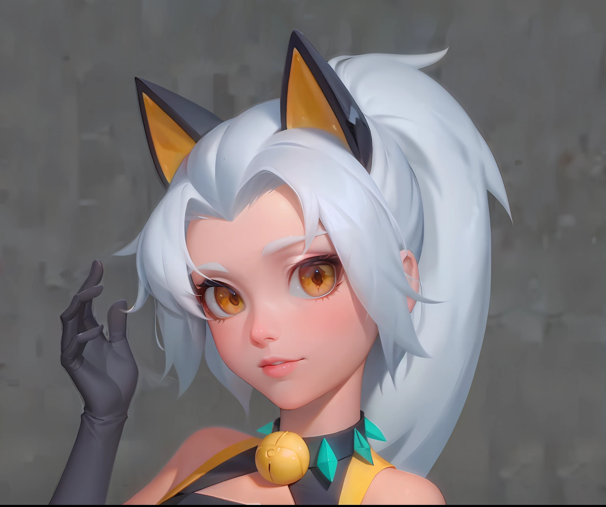 High-quality masterpieces,Delicate white hair,high light