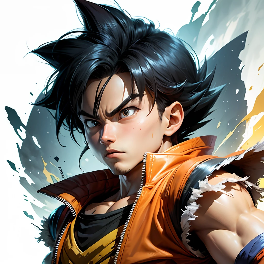Goku, estilo Toriyama 90s estilo anime --auto --s2