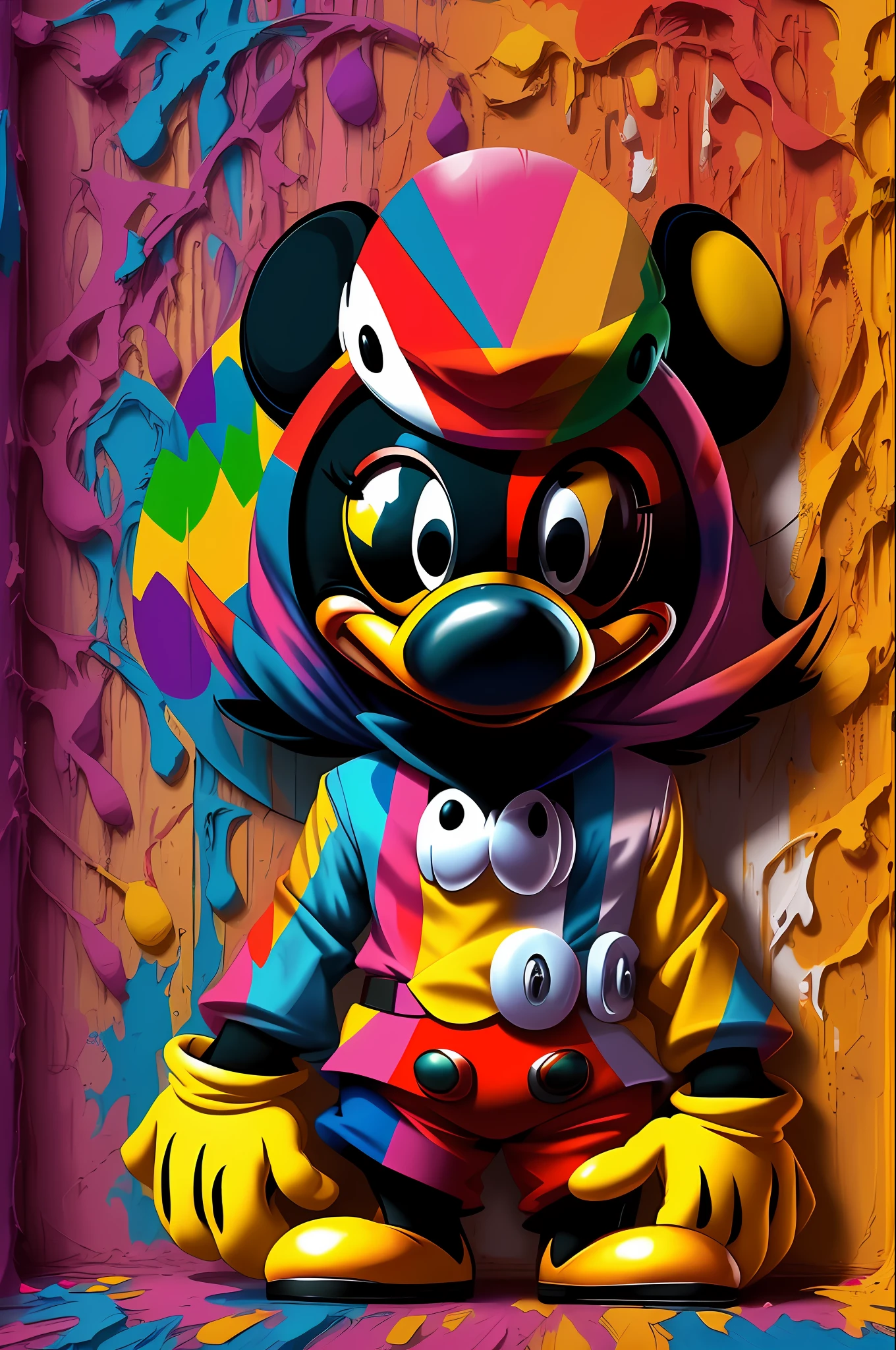 ) ((((New Character Zé Carioca - Creator: Walt Disney2023) ), ,, Eduardo Kobra acolchoamento ,multidimensional geometric PORTRAIT wall, arte, chibi,
yang08k, lindo, colorido,
obras-primas, qualidade superior, melhor qualidade, arte oficial, beautiful and aesthetic,)) ), ,, Eduardo Kobra acolchoamento ,multidimensional geometric PORTRAIT wall, arte, chibi,
yang08k, lindo, colorido,
obras-primas, qualidade superior, melhor qualidade, arte oficial, beautiful and aesthetic,