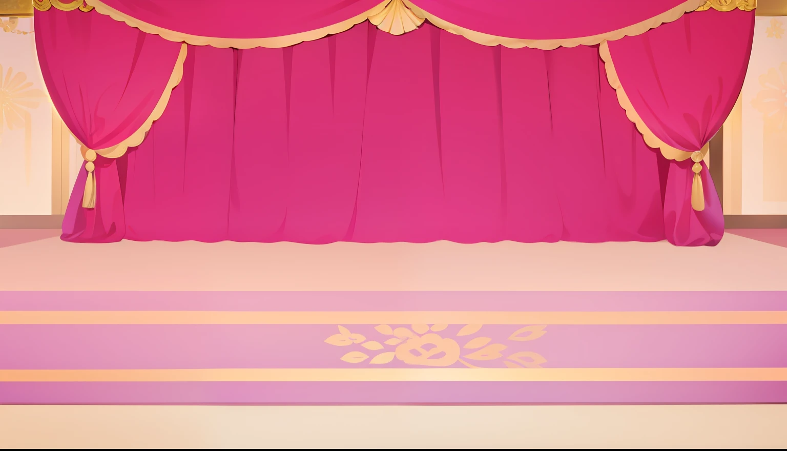 Pink curtains, ballroom background, Stage background, the wallpaper, background made of big curtains, cutie mark, palace background,background detail,Plain background, bedroom background