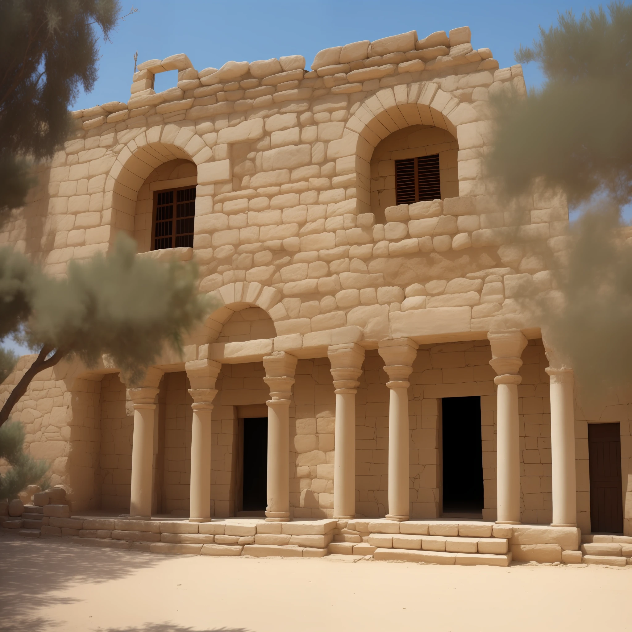 ancient synagogue in Israel --auto