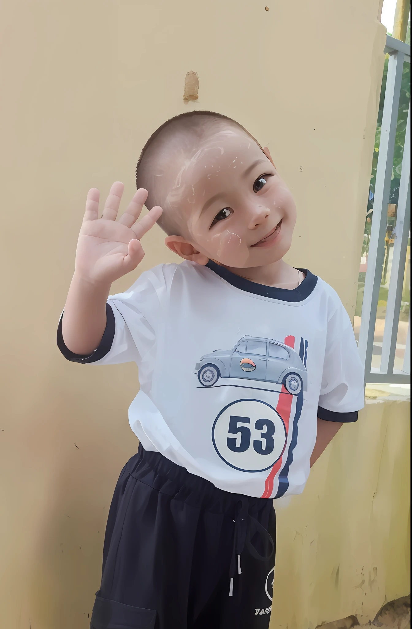 A boy, zoo, many balloons, happy, happy, perfect quality, clear focus (clutter - home: 0.8), (masterpiece: 1.2) (realistic: 1.2) (bokeh) (best quality) (detailed skin: 1.3) (intricate details) (8K) (detail eyes) (sharp focus), (happy)