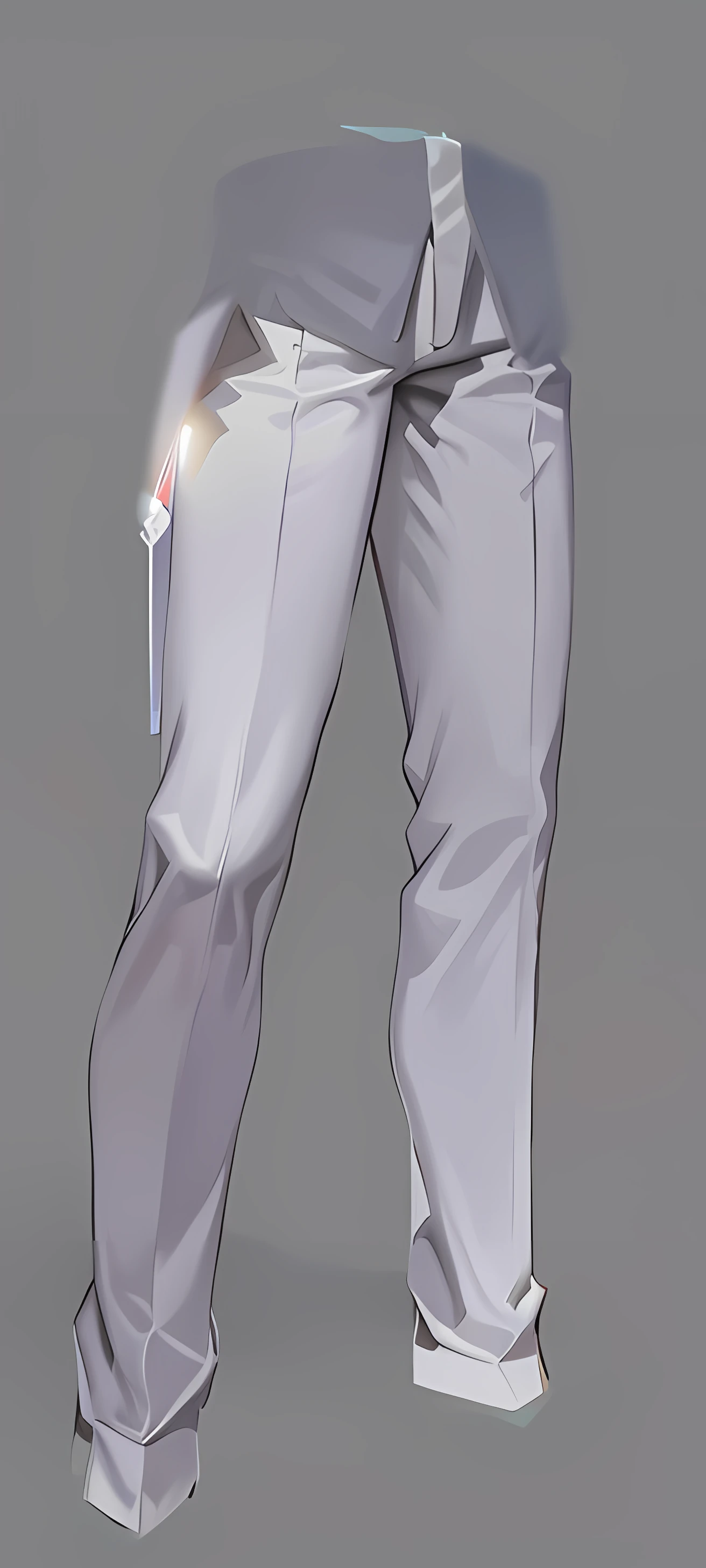 tmasterpiece, best qualtiy, A high resolution, the original god，Suit pants，white colors