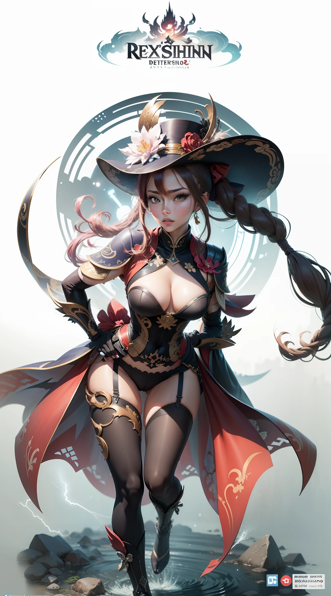 uma imagem de desenho animado de uma mulher em uma roupa roxa, Impacto Genshin, Xianxia de corpo inteiro, Zhongli, Impacto Genshin, ayaka jogo genshin impacto, arte detalhada Onmyoji, corpo inteiro branco roxo manto, Roupas de bruxa astral, Personagem Impacto Genshin, Realismo, Sunset, HDR, fotorRealismoo, Realismo de anime, heaven, lightnings, eletricidade, mona genshin impacto, ....3d , japonese, realismo, Beatyfull, efeitos vx, anime girl,sexy, no cloths Background Story --auto