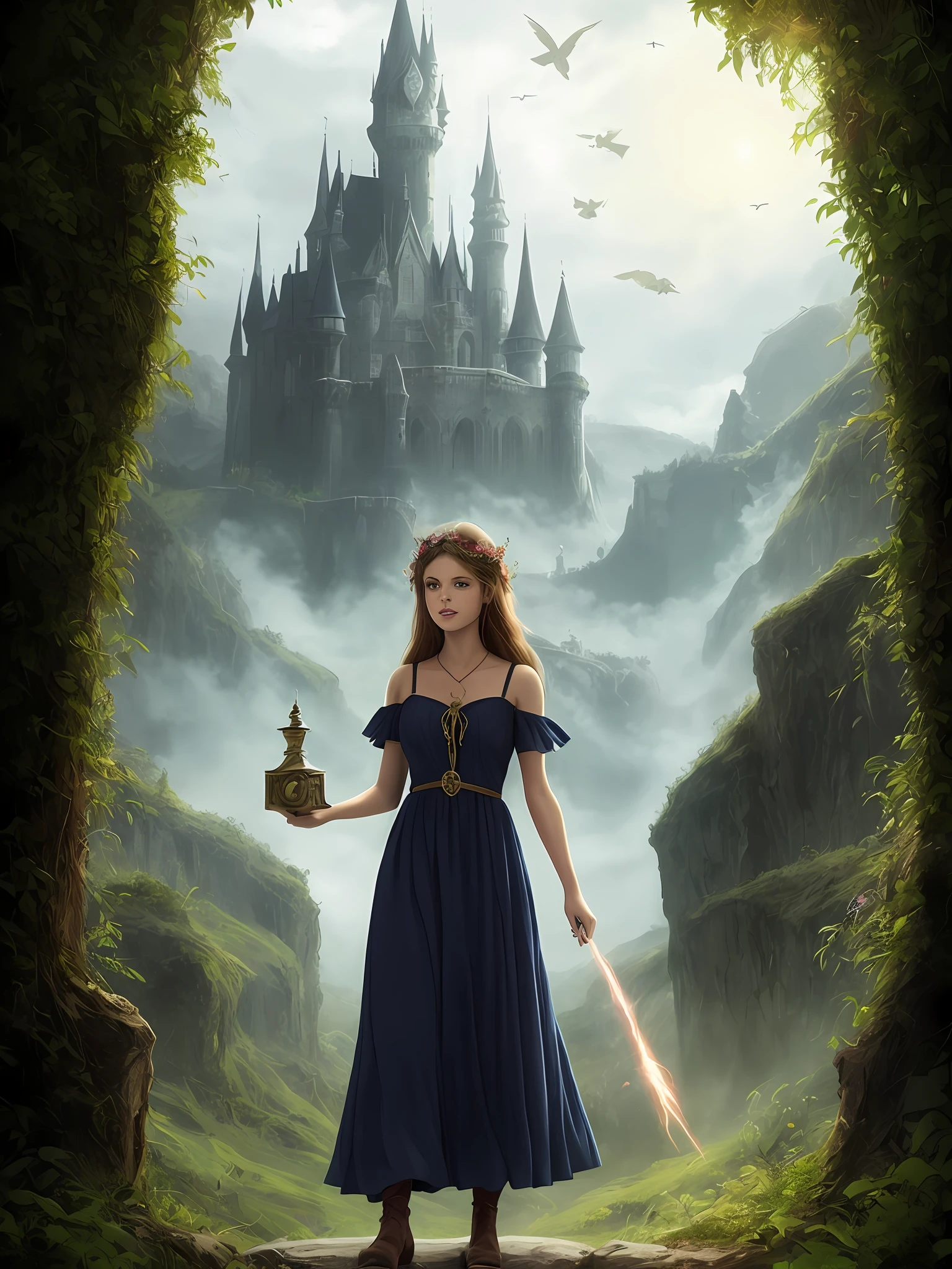 I believe you are special, Clara", continuou a fada. "E tenho algo importante para lhe contar."

Clara ouviu atentamente enquanto a fada contava que, na verdade, She was also a fairy. An incantation had been cast on her when she was just a baby to protect her from dangers from the magical world.