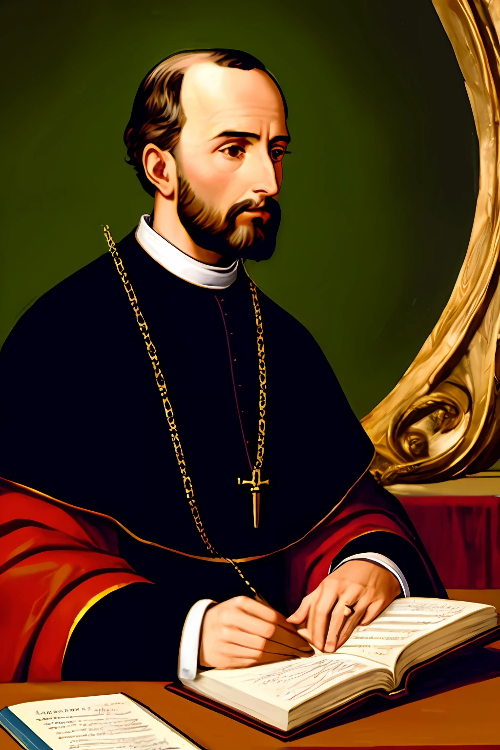 St. Ignatius of Loyola crushed Luther